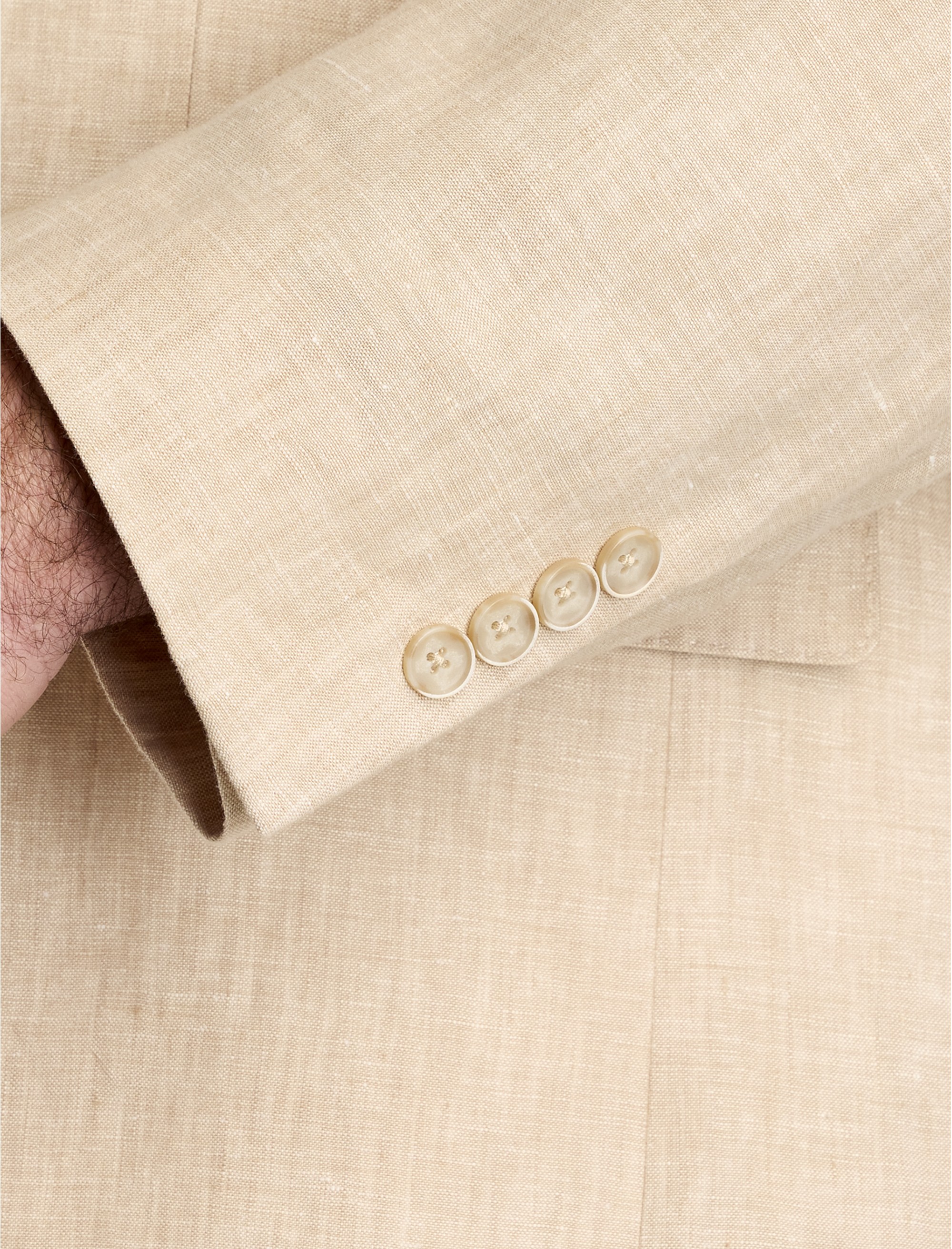 Linen Suit Jacket - thumbnail 3