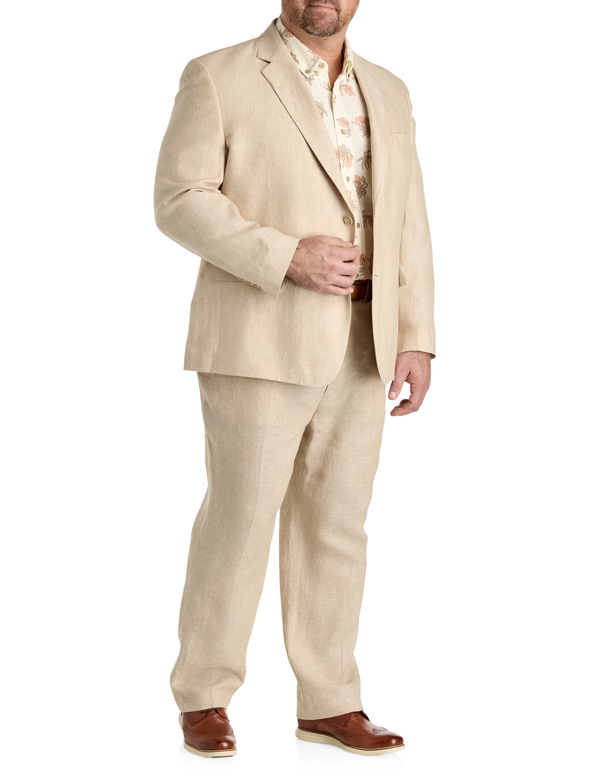 Linen Suit Jacket - thumbnail 6
