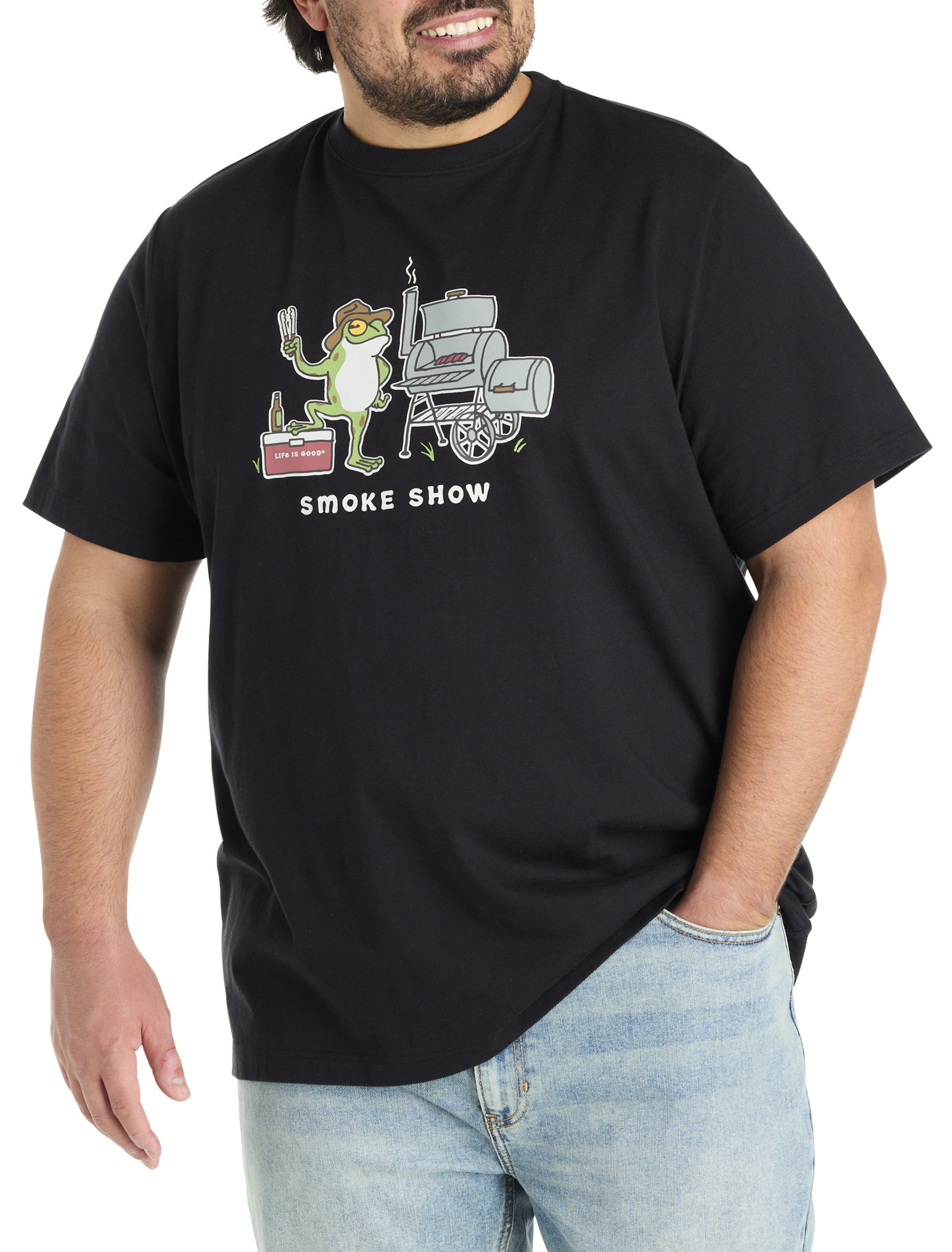 Big + Tall | Life is Good Smoke Show Graphic Tee | DXL
