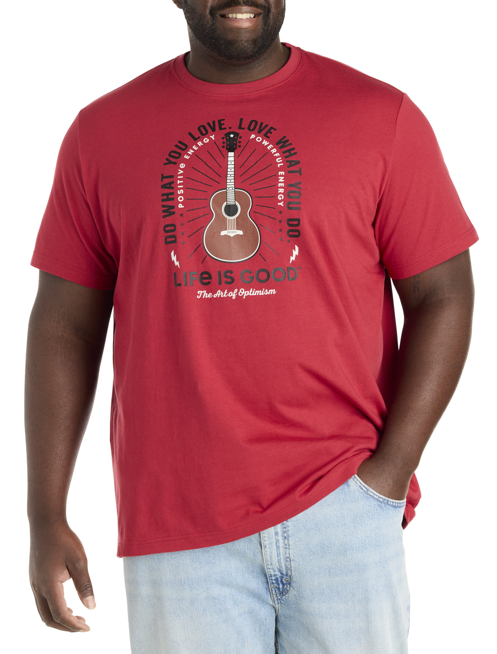 Big + Tall | Life is Good Do What You Love Graphic Tee | DXL