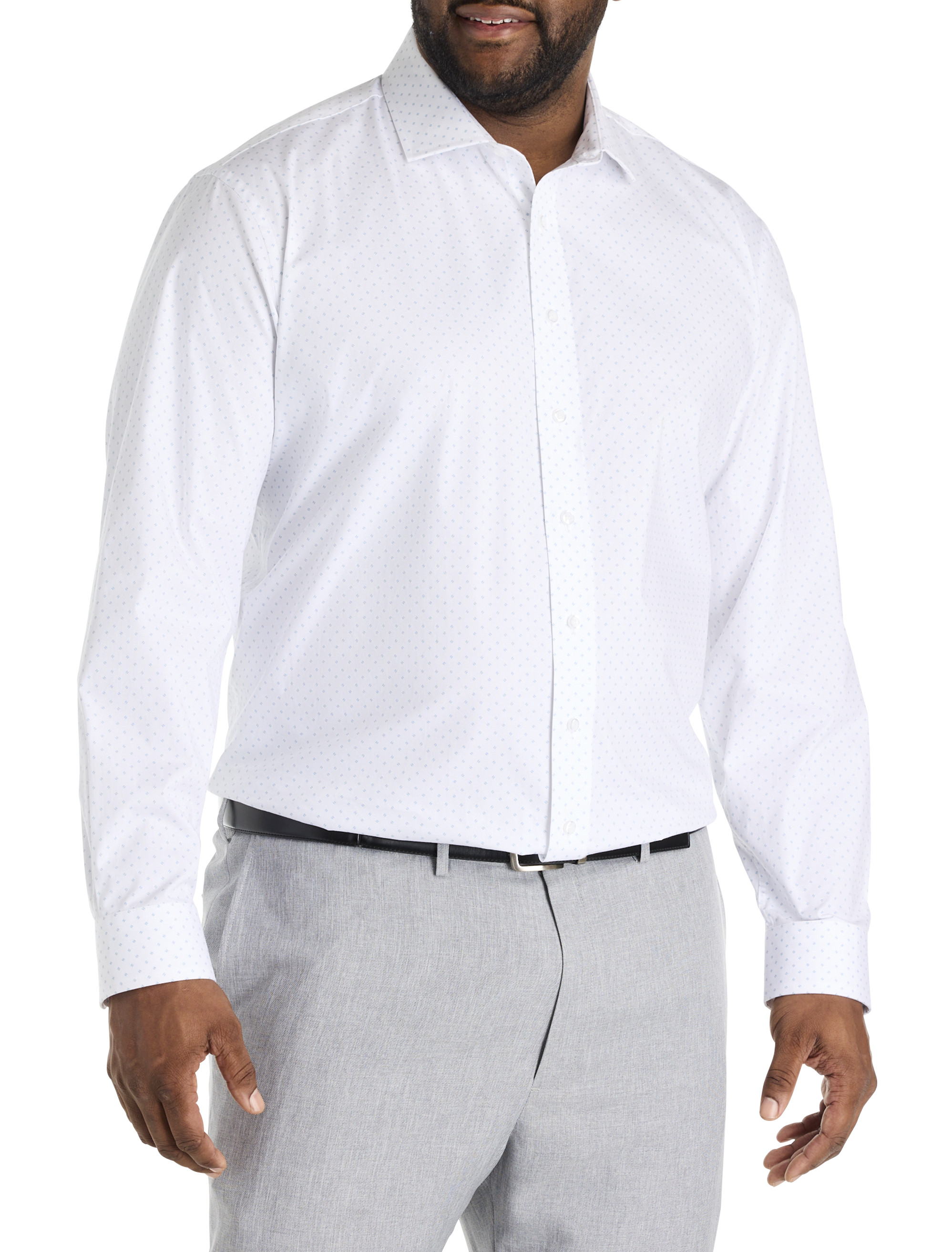 Big + Tall | Haggar Wrinkle-Resistant Dress Shirt | DXL