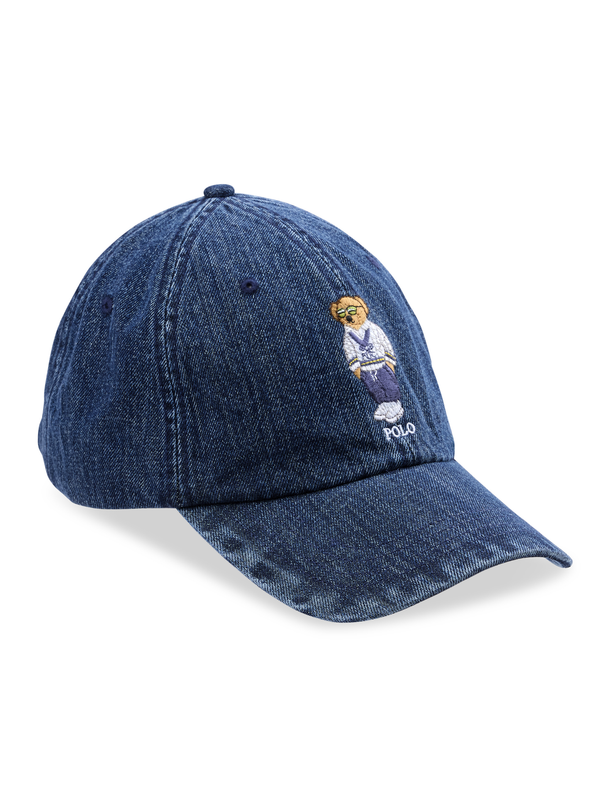 Big + Tall | Polo Ralph Lauren Denim Bear Cap | DXL