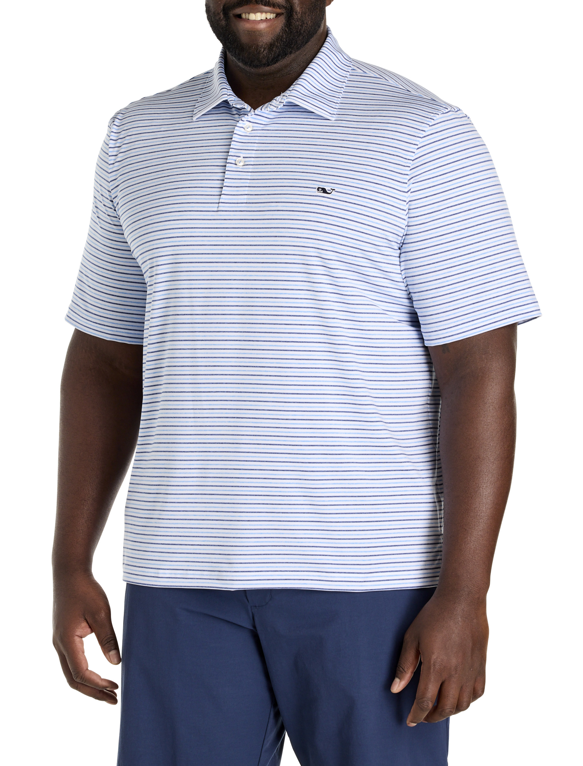 Tri-Color Bradley Sankaty Performance Polo Shirt
