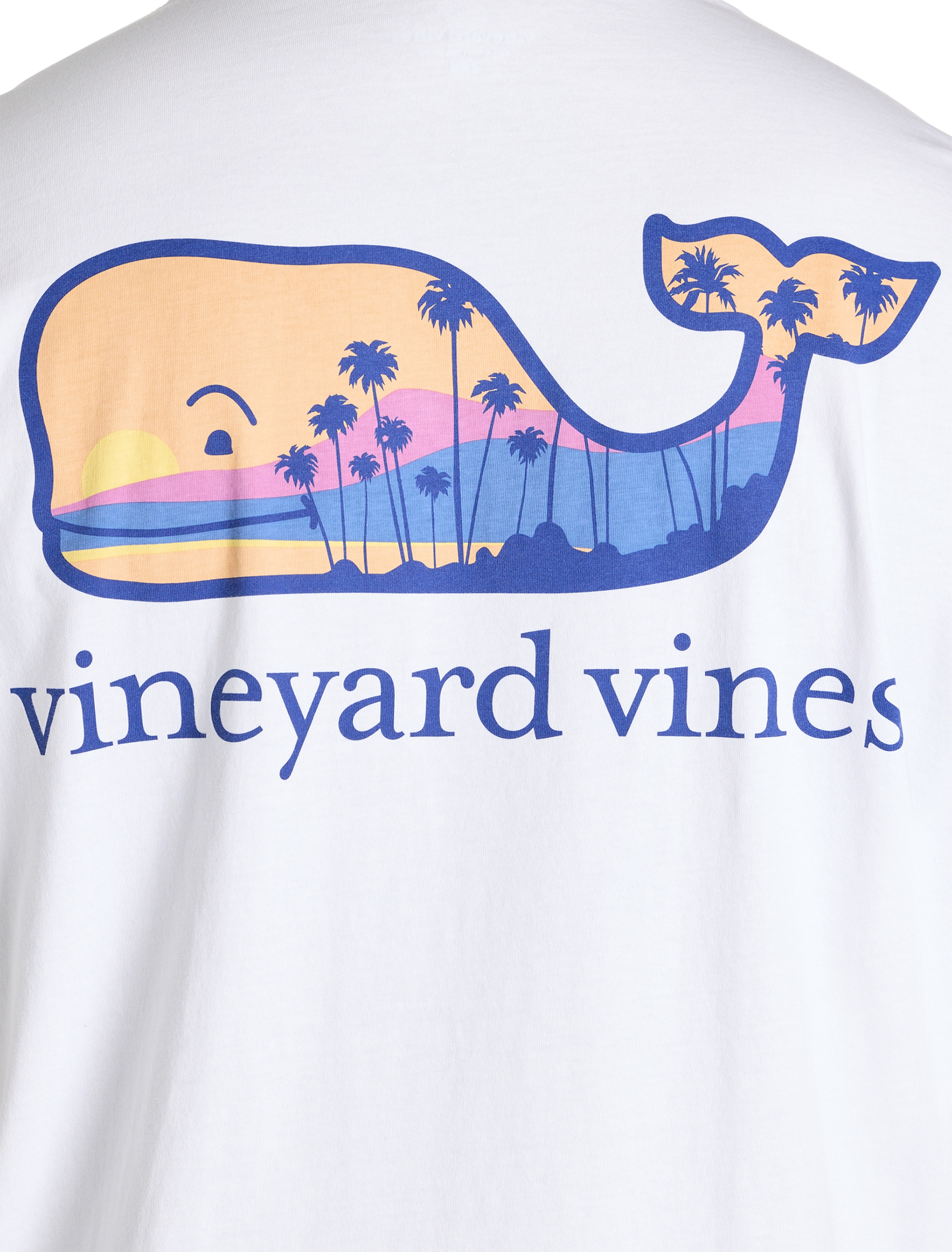 Palm Tree Whale Tee