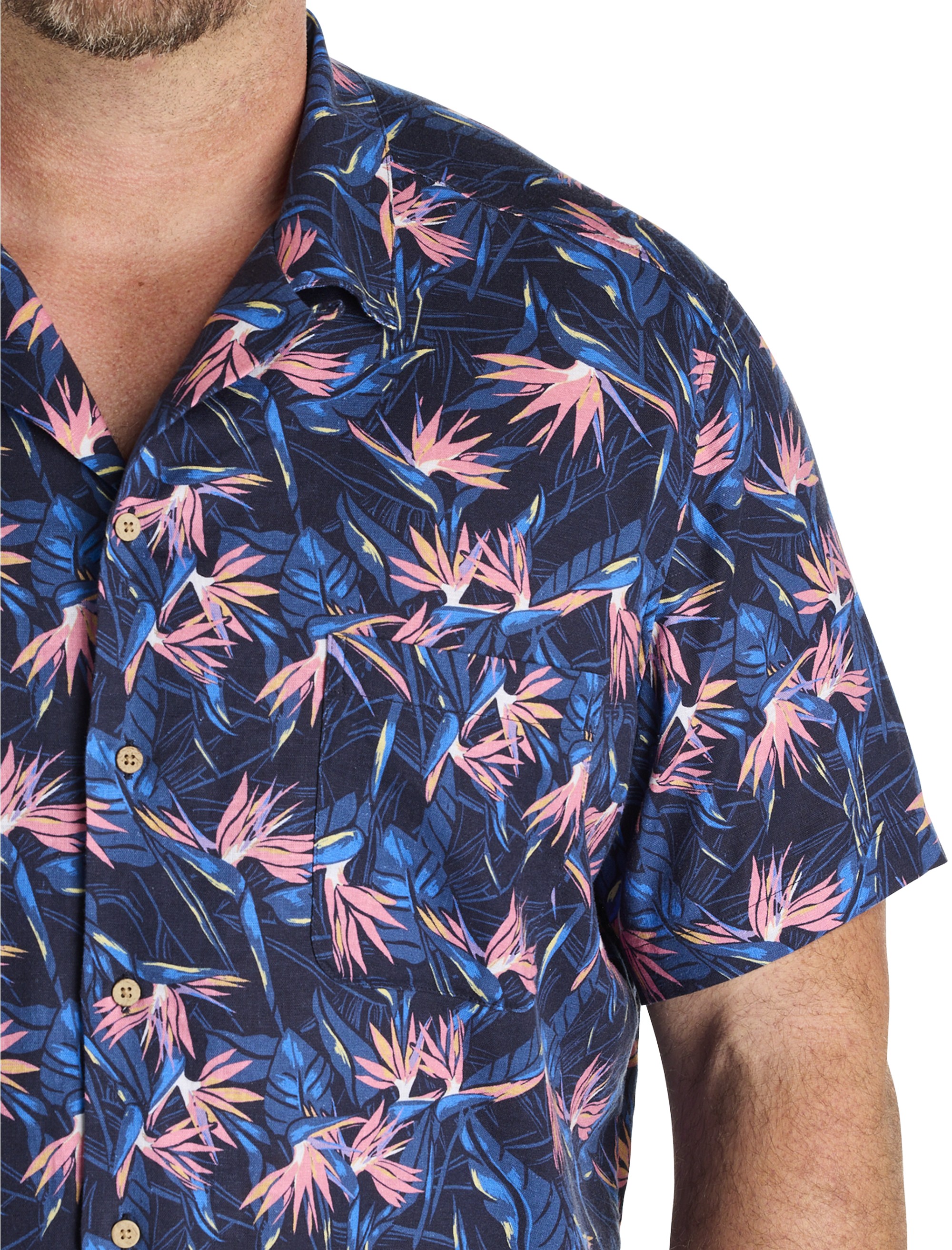 Birds of Paradise Cabana Sport Shirt - thumbnail 2