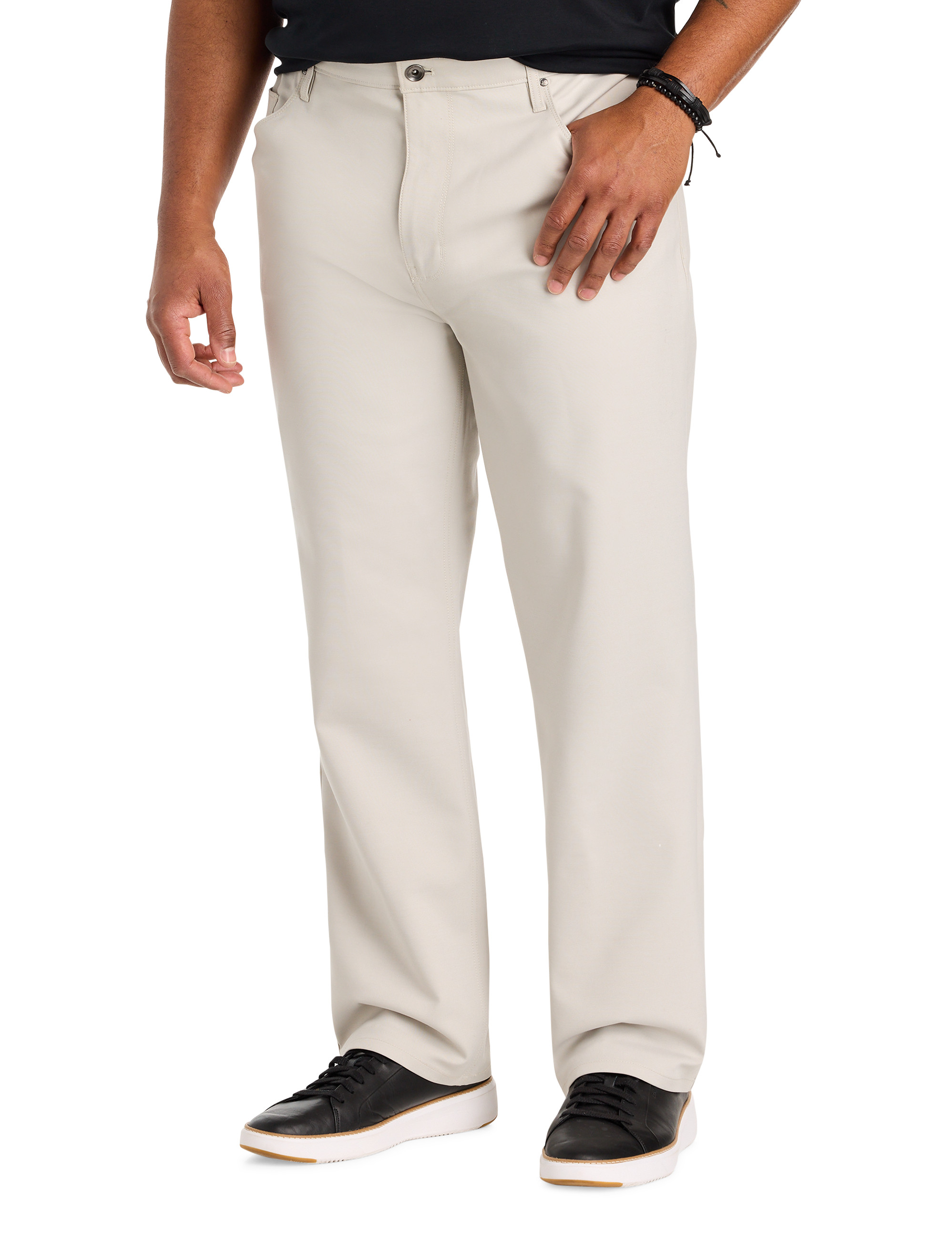 Perry Big + Tall | Perry Ellis 5-Pocket Stretch Chino Pants | DXL