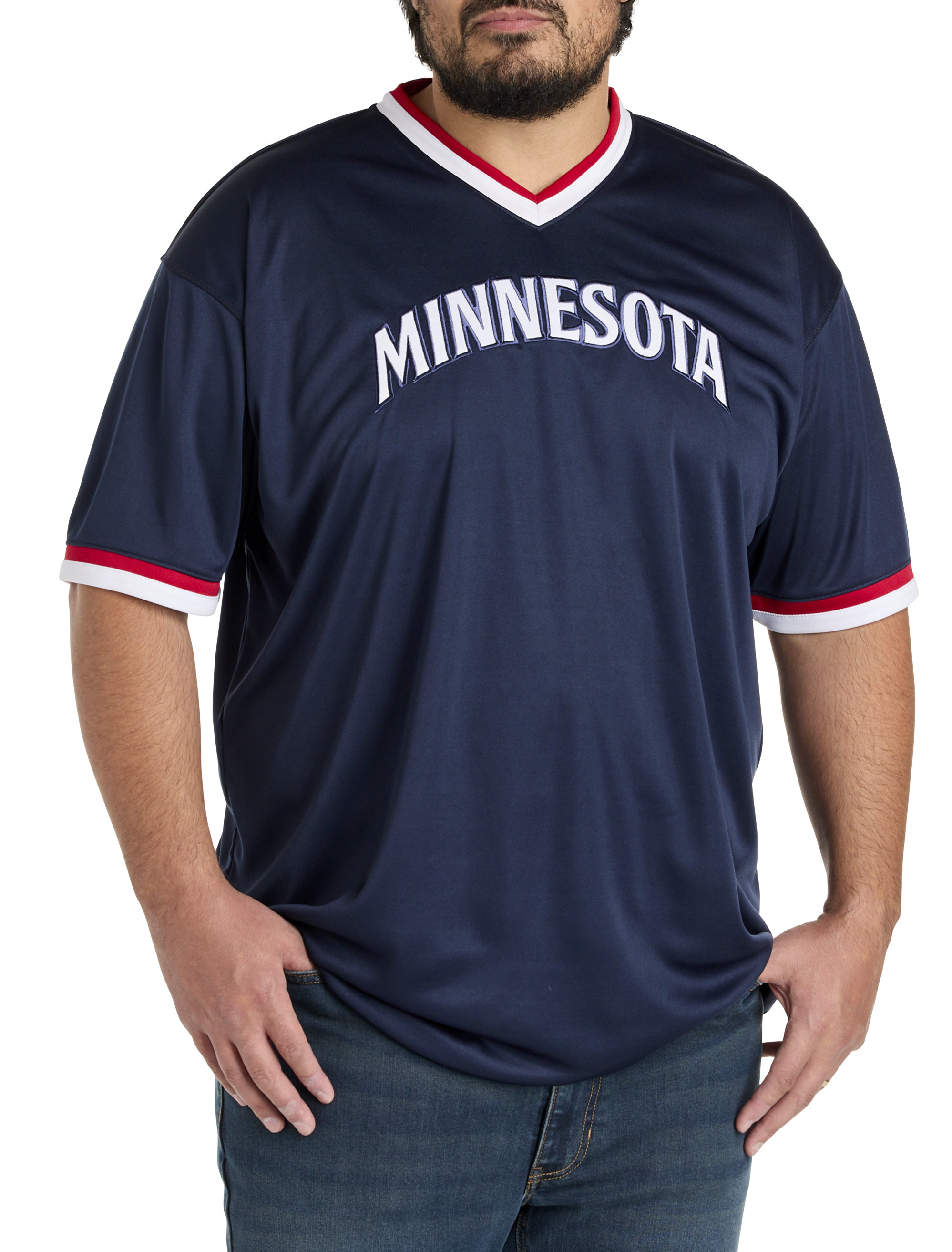 Big + Tall | MLB V-Neck T-Shirt | DXL