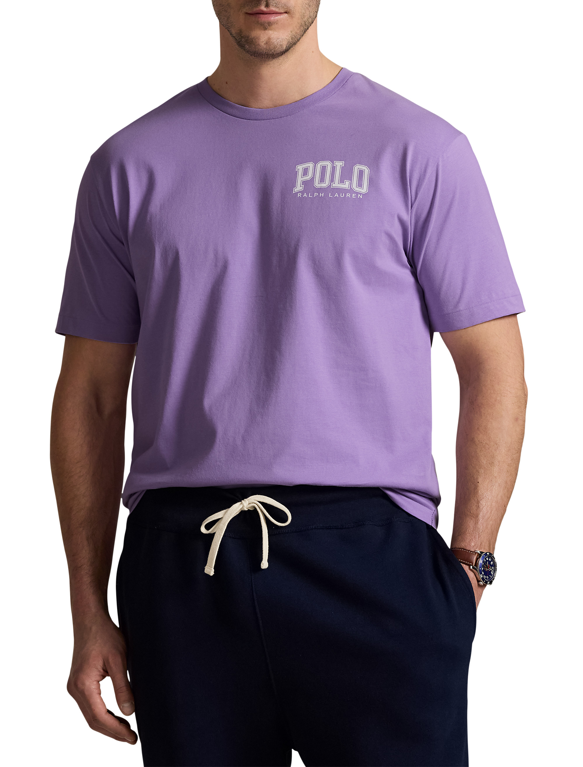 Big + Tall | Polo Ralph Lauren Logo Jersey T-Shirt | DXL