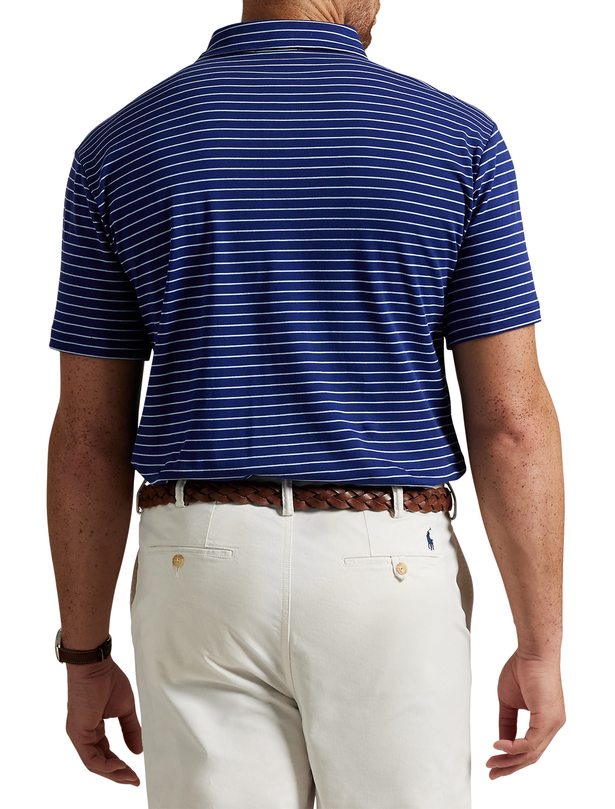 Striped Soft Touch Polo Shirt