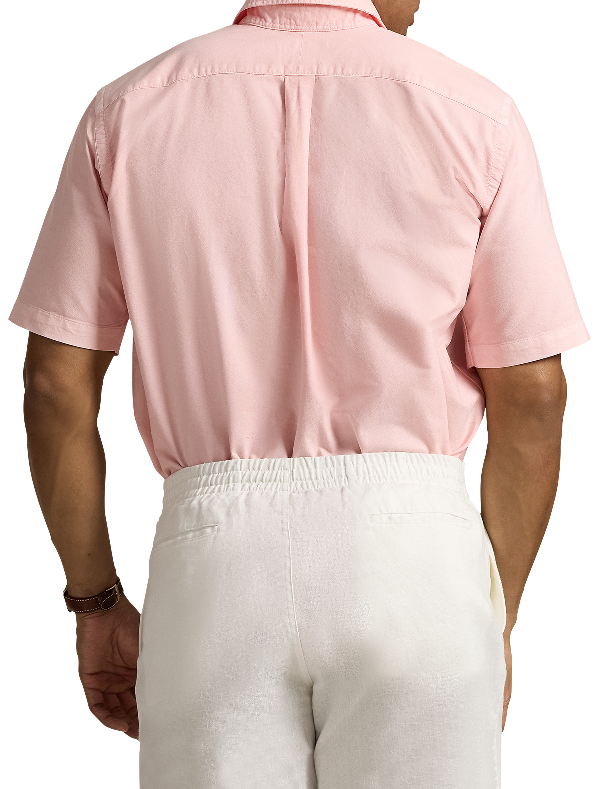 Big + Tall | Polo Ralph Lauren Mineral-Dyed Oxford Sport Shirt | DXL