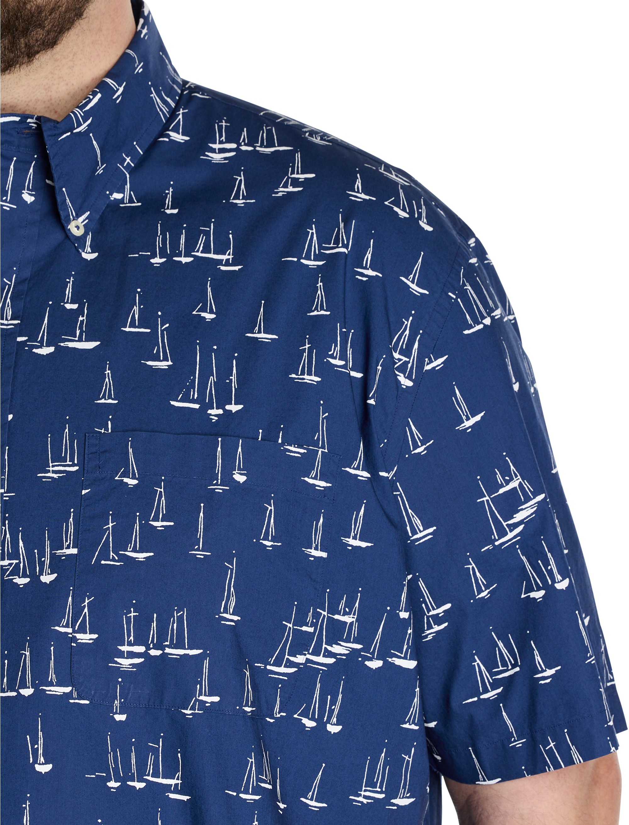 Non-Iron Oxford Friday Sport Shirt - thumbnail 2