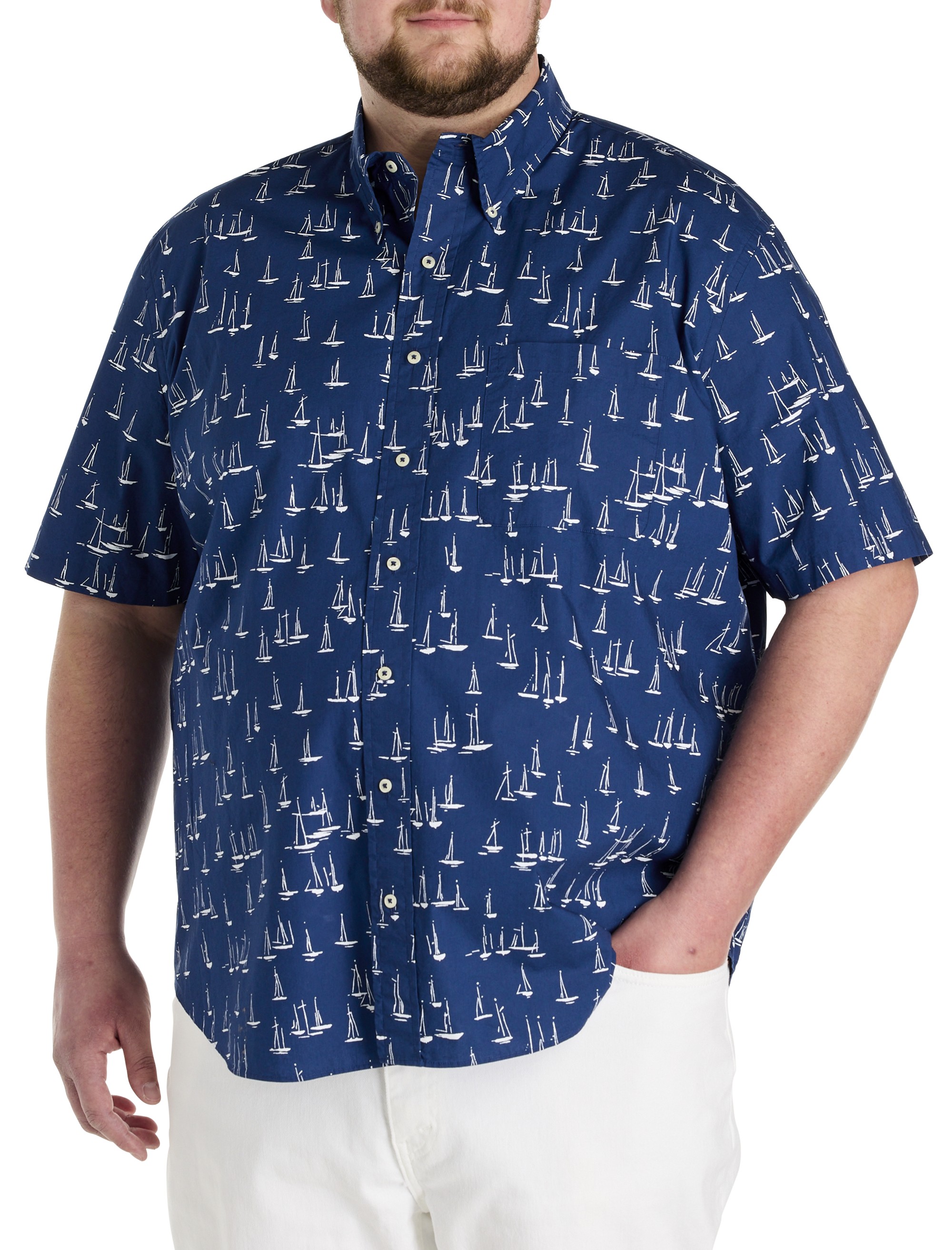 Non-Iron Oxford Friday Sport Shirt