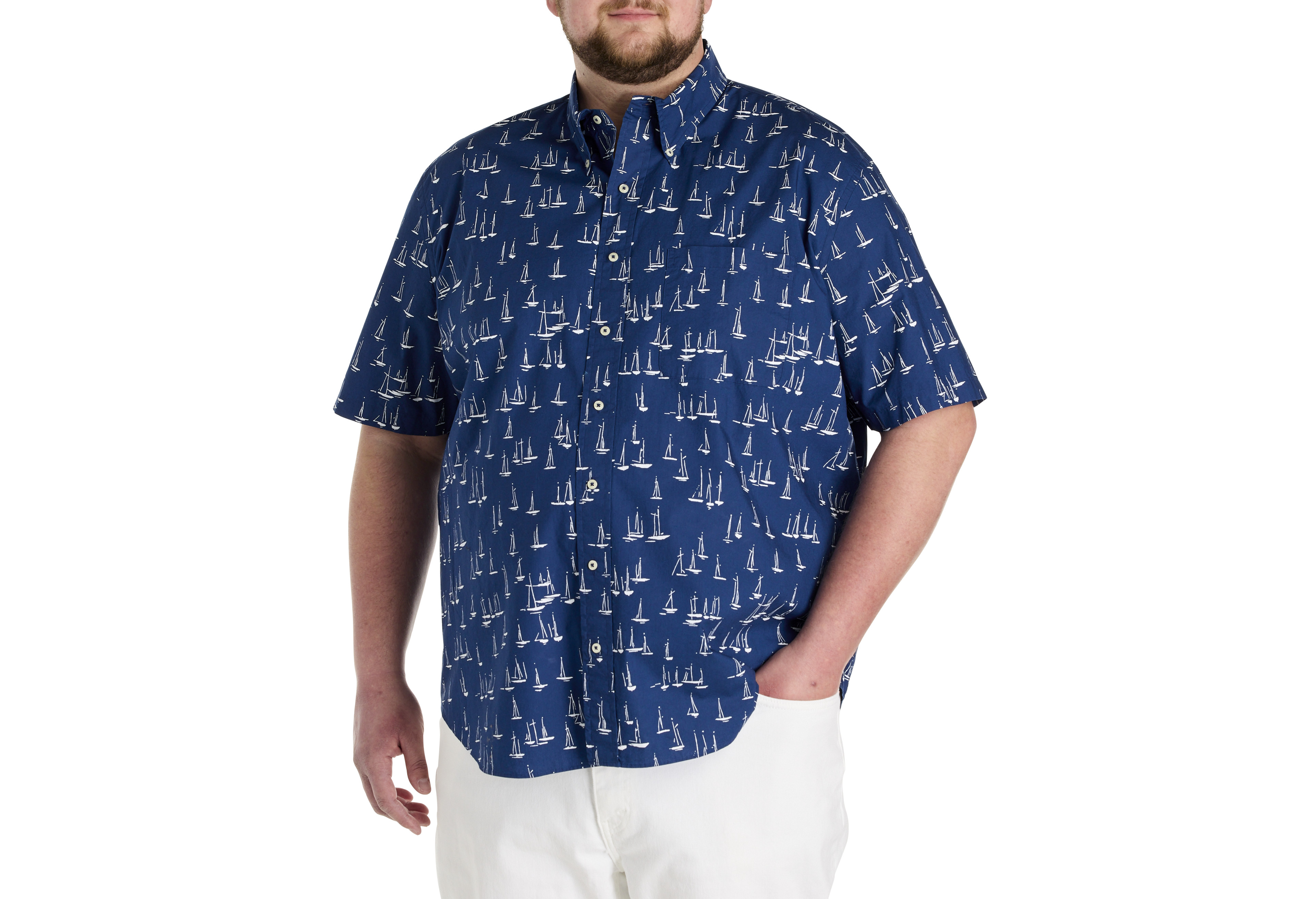 Non-Iron Oxford Friday Sport Shirt