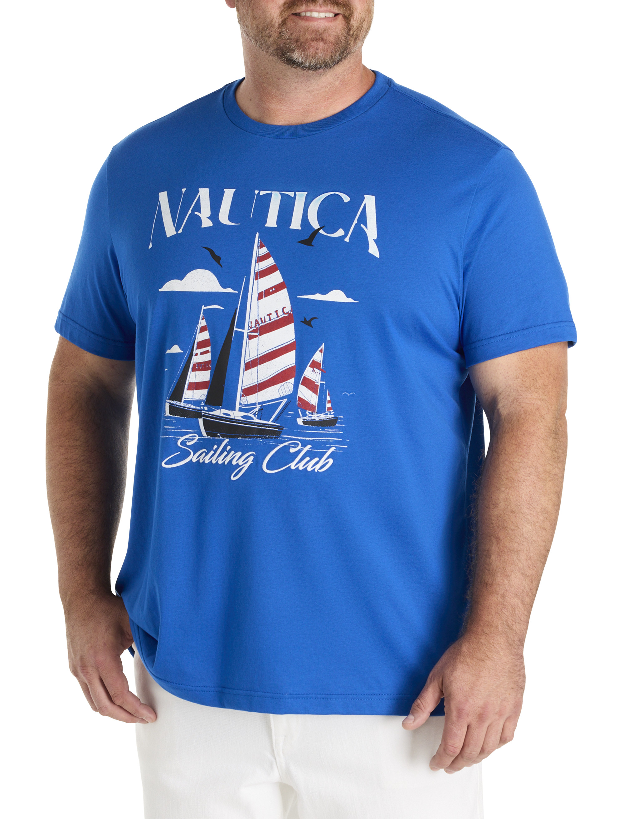 Big + Tall | Nautica Sailing Graphic Tee | DXL
