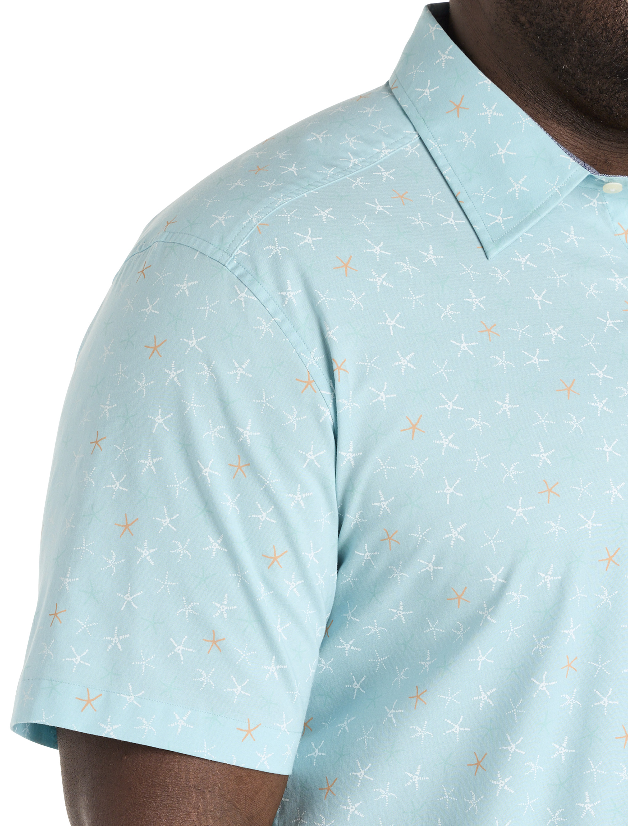 Starfish Printed Sport Shirt