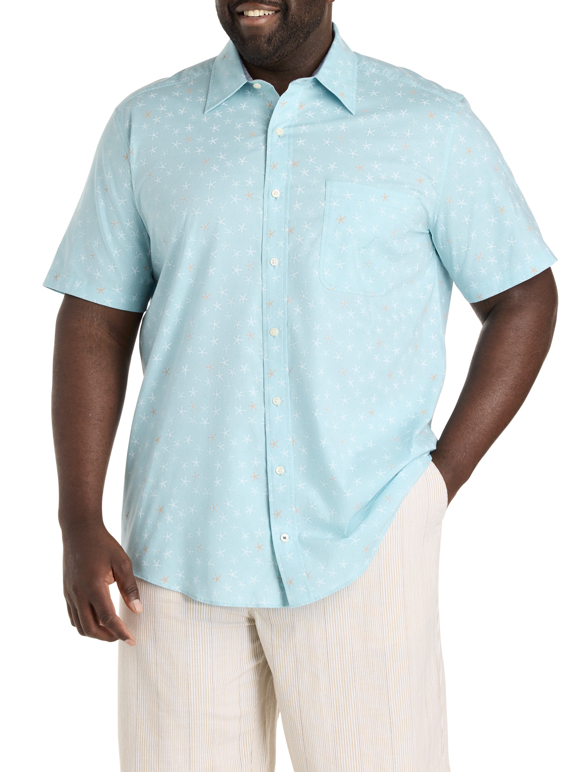 Starfish Printed Sport Shirt