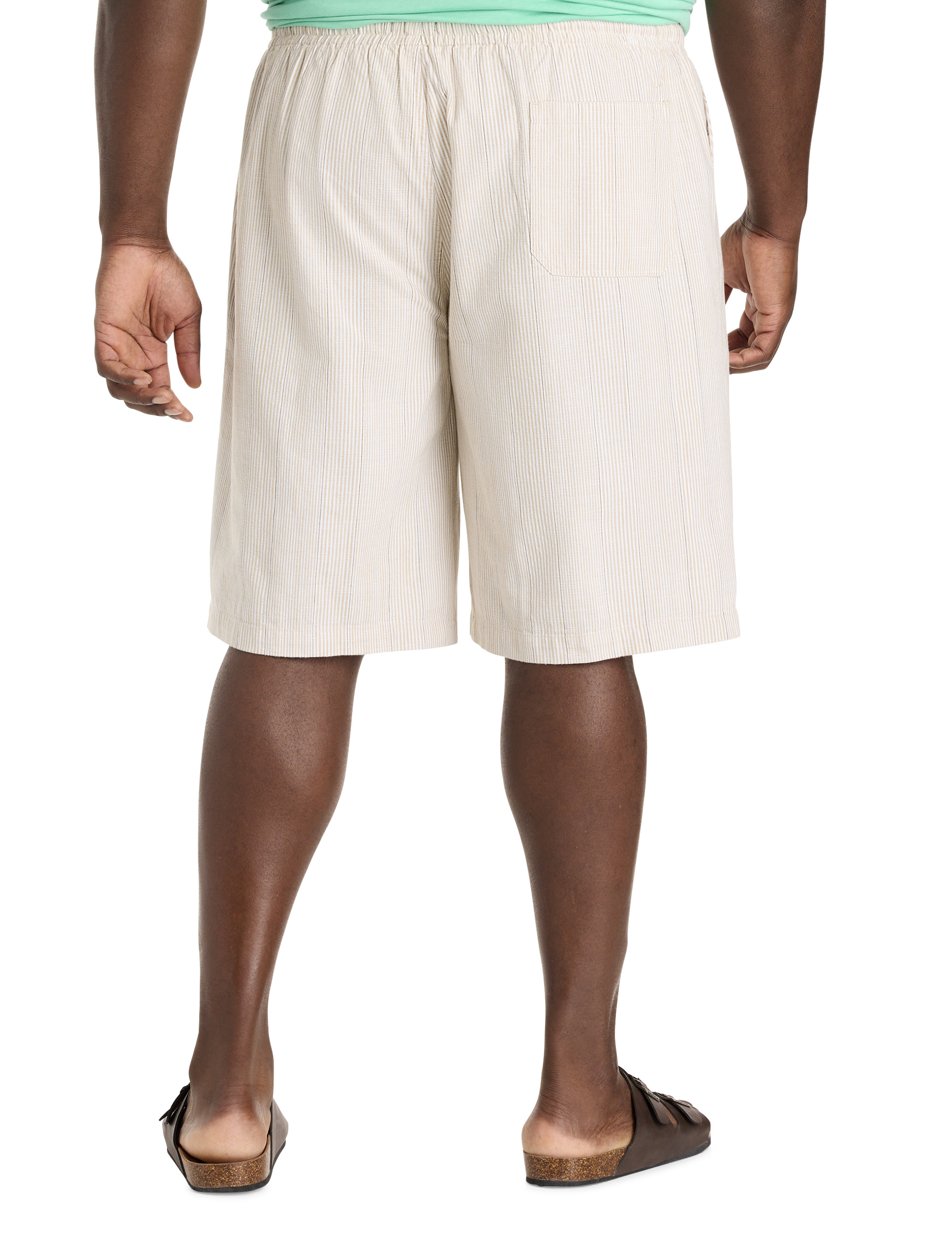 Textured Pull-On Shorts