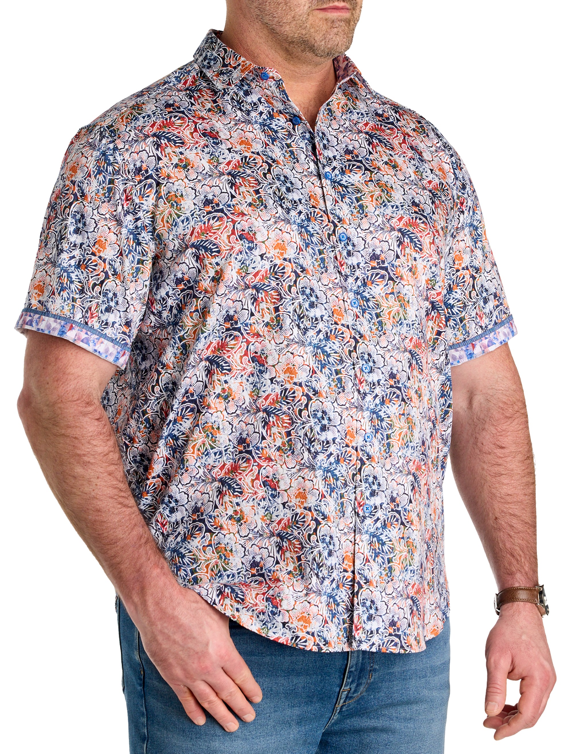 Multi Floral Sport Shirt - thumbnail 2