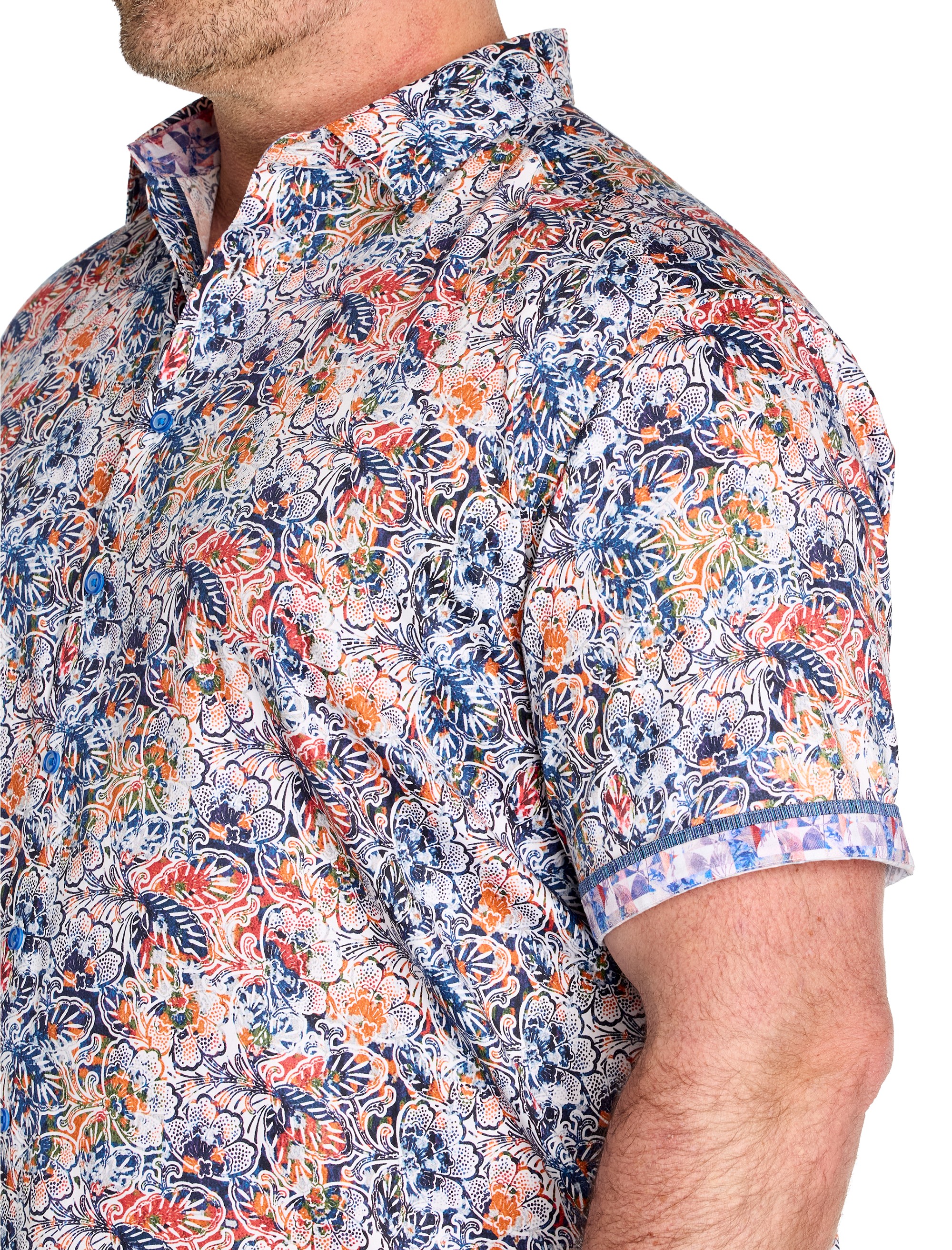 Multi Floral Sport Shirt - thumbnail 3