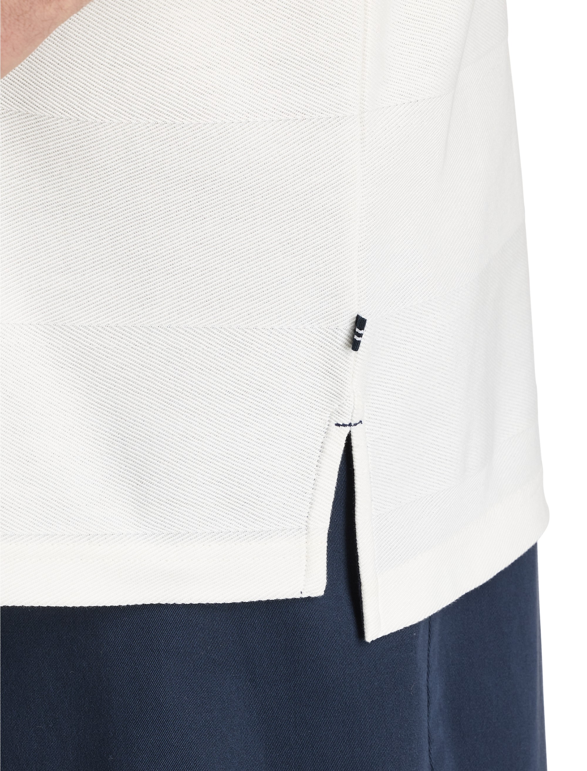 Chest Striped Polo Shirt - thumbnail 3