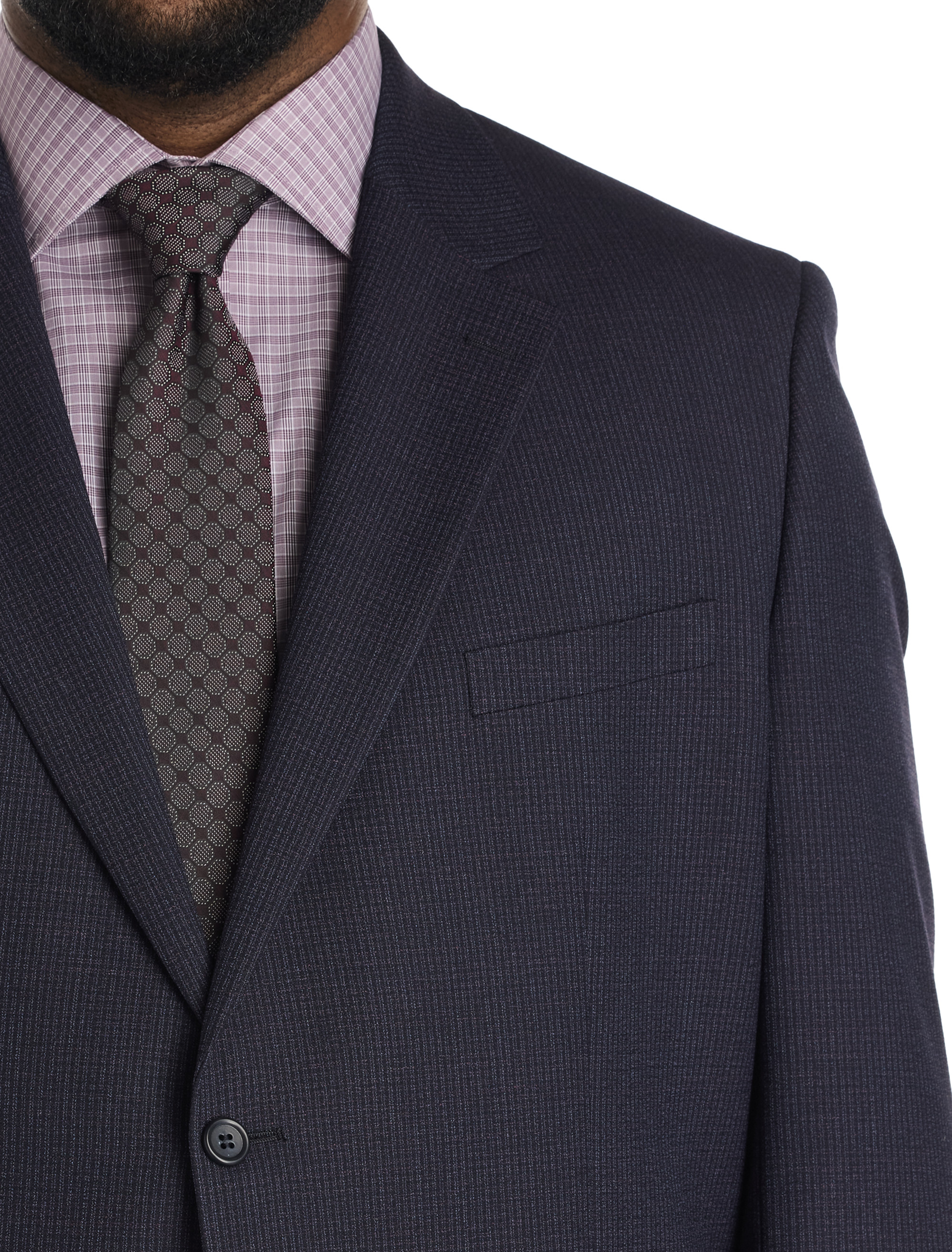 Graph Check Suit Jacket