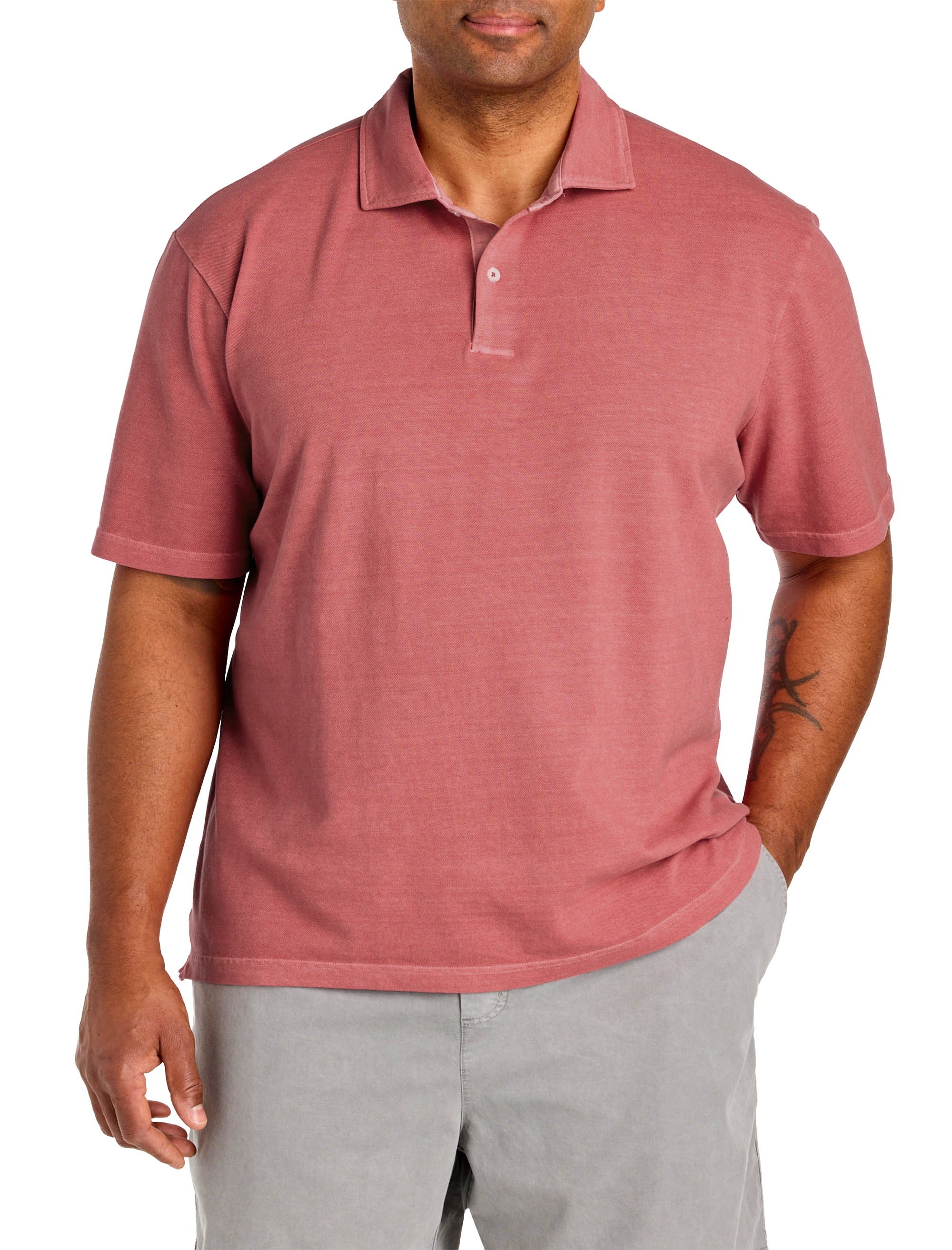 Lived-In Pique Polo Shirt