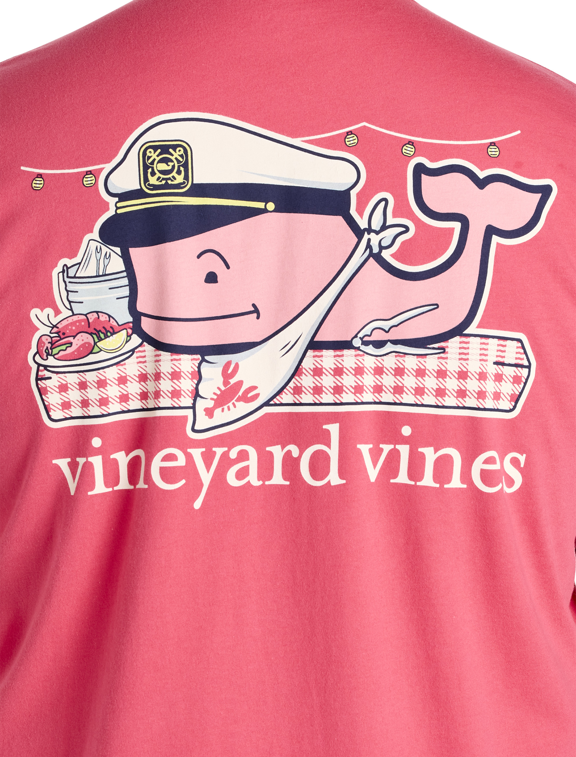 Lobster Bake Whale Graphic Tee