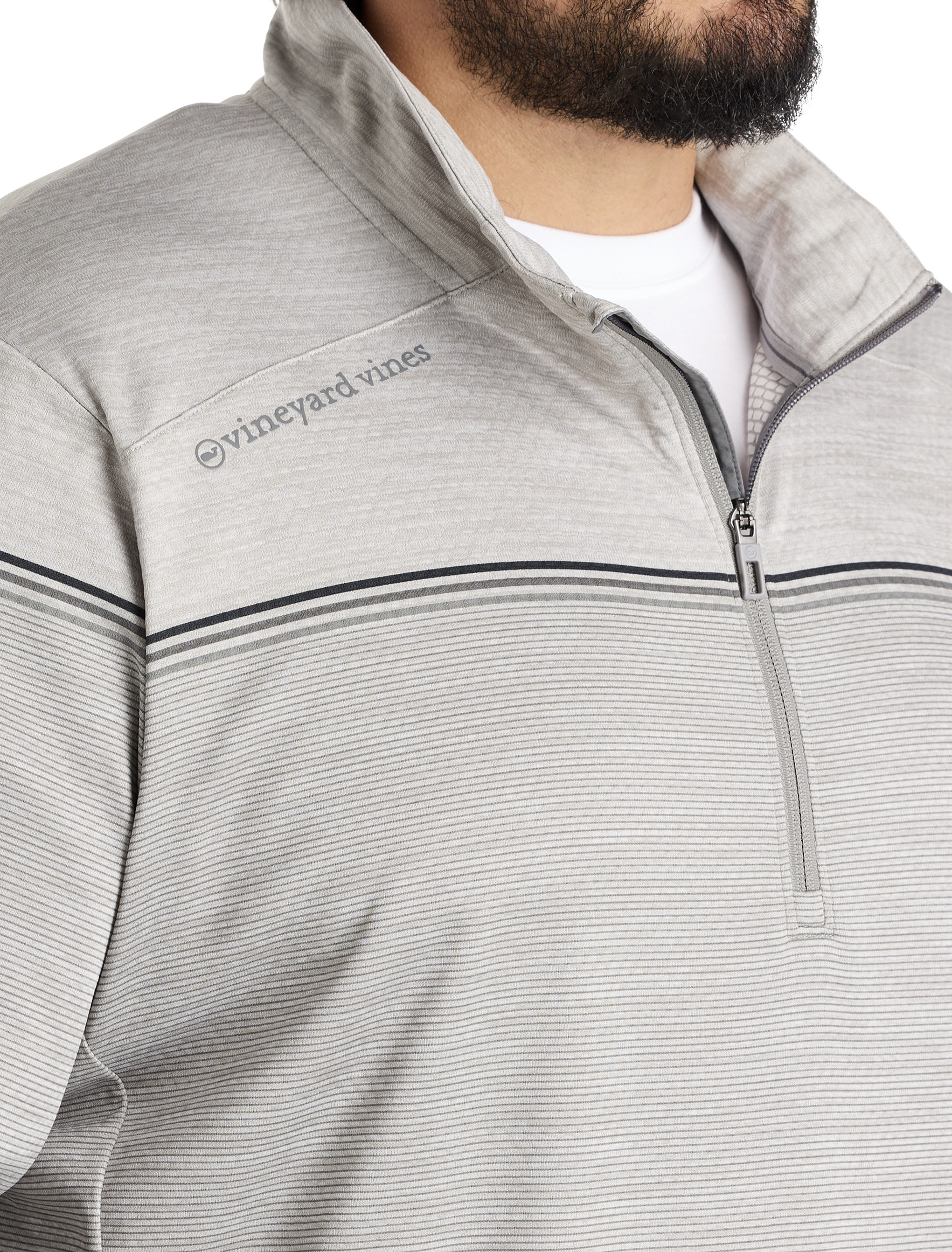 Sankaty Stripe 1/4-Zip Pullover