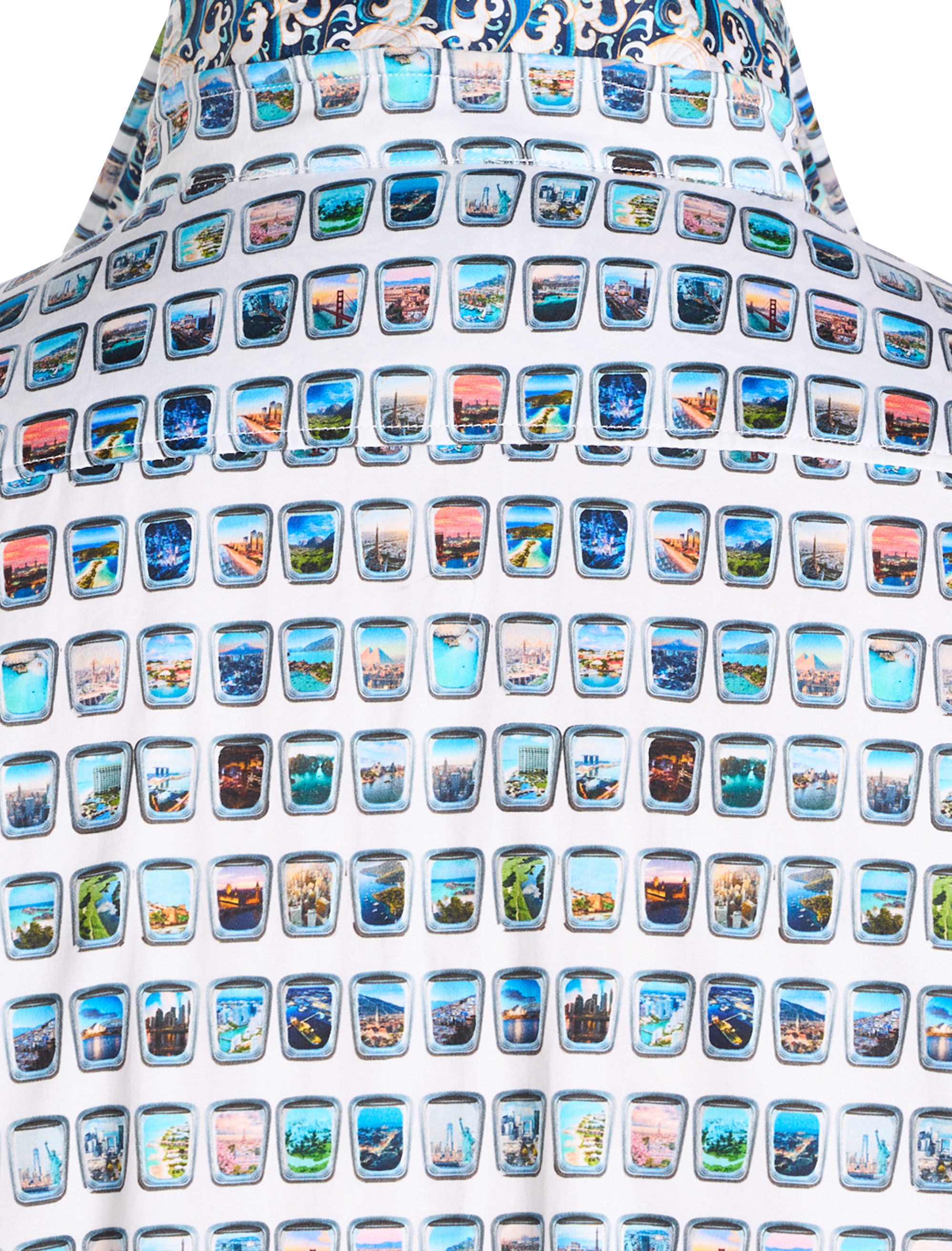 Paradis Portal Print Sport Shirt