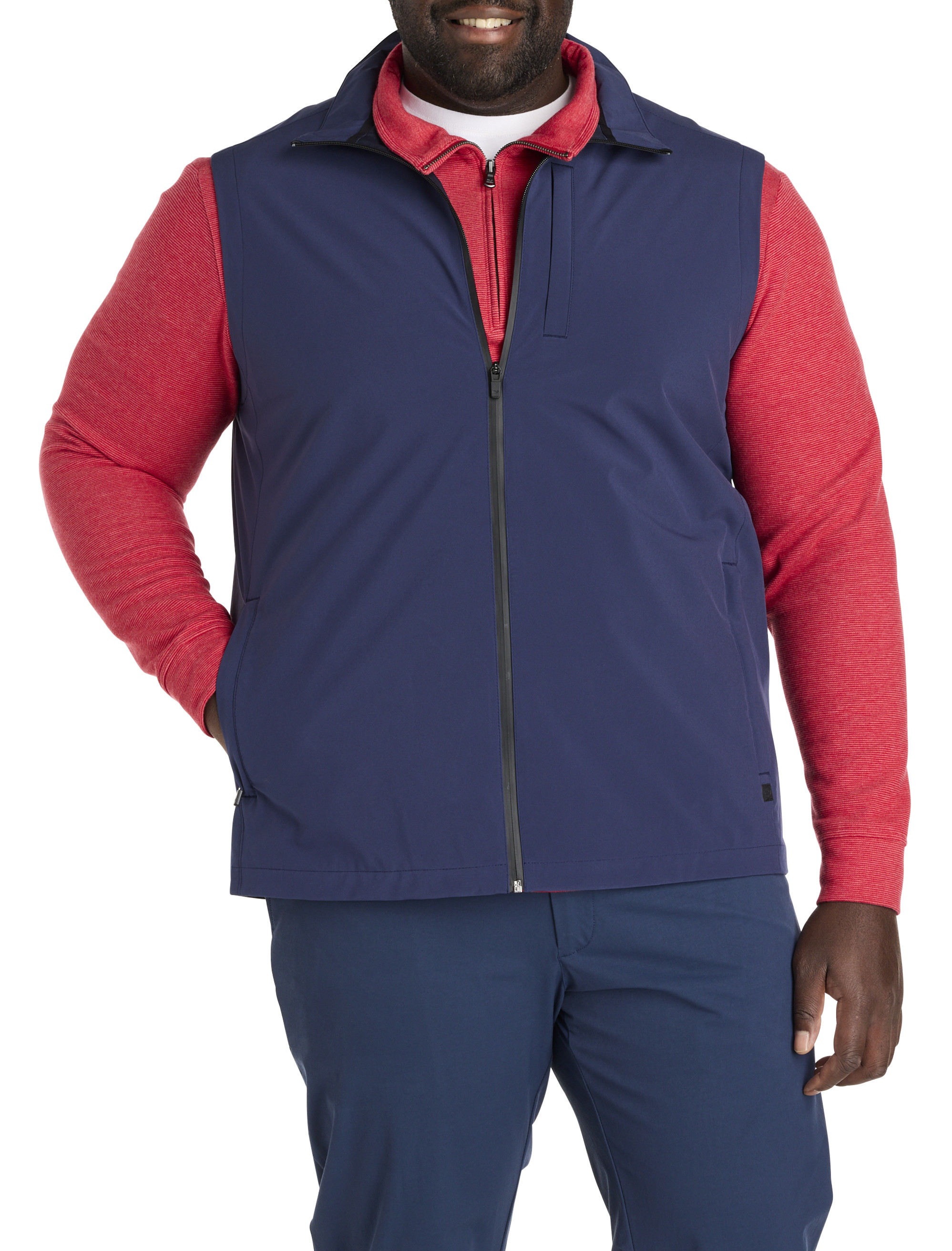 Big + Tall | Vineyard Vines Mariner Soft Shell Performance Vest | DXL