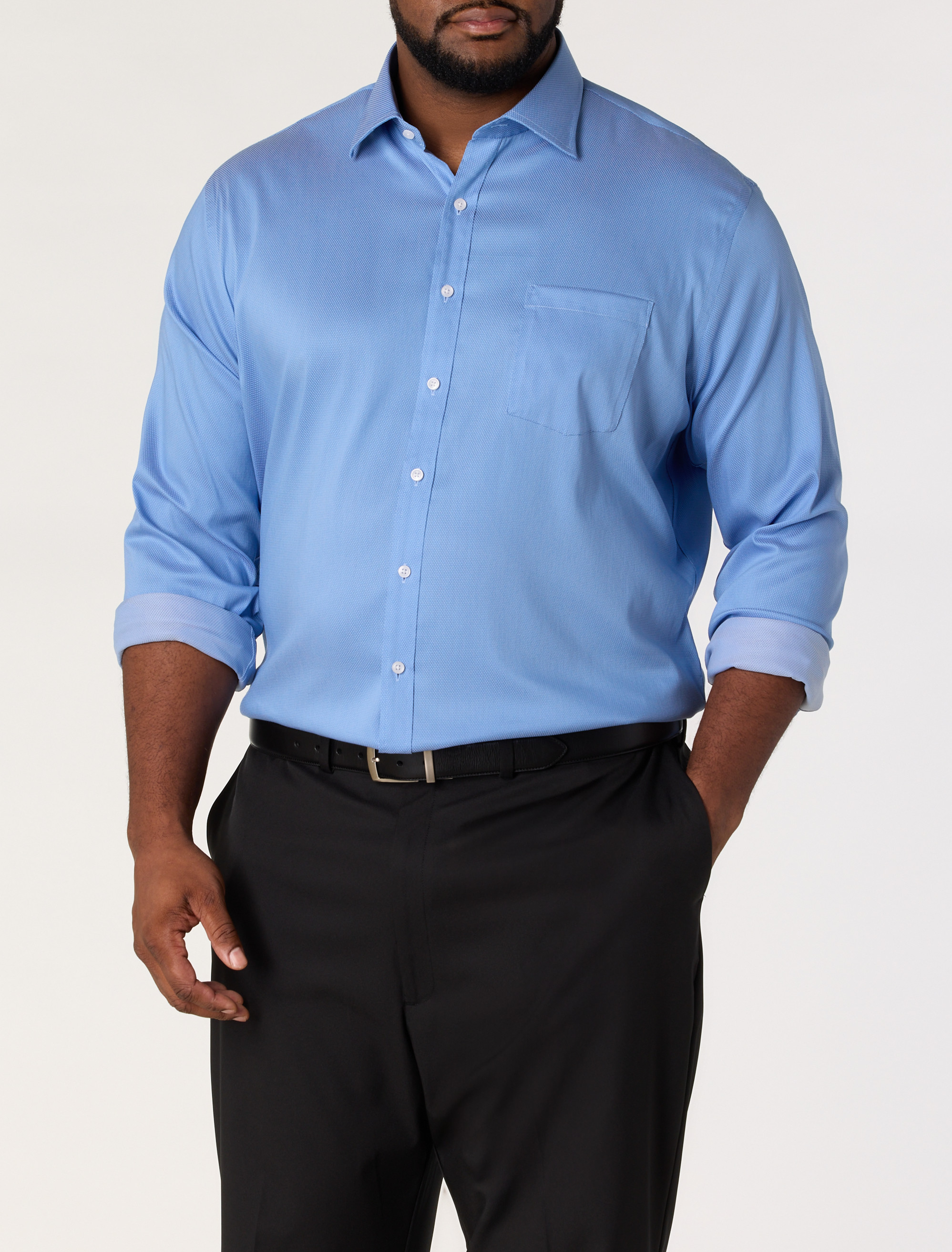 Micro Patterned Performance Dress Shirt