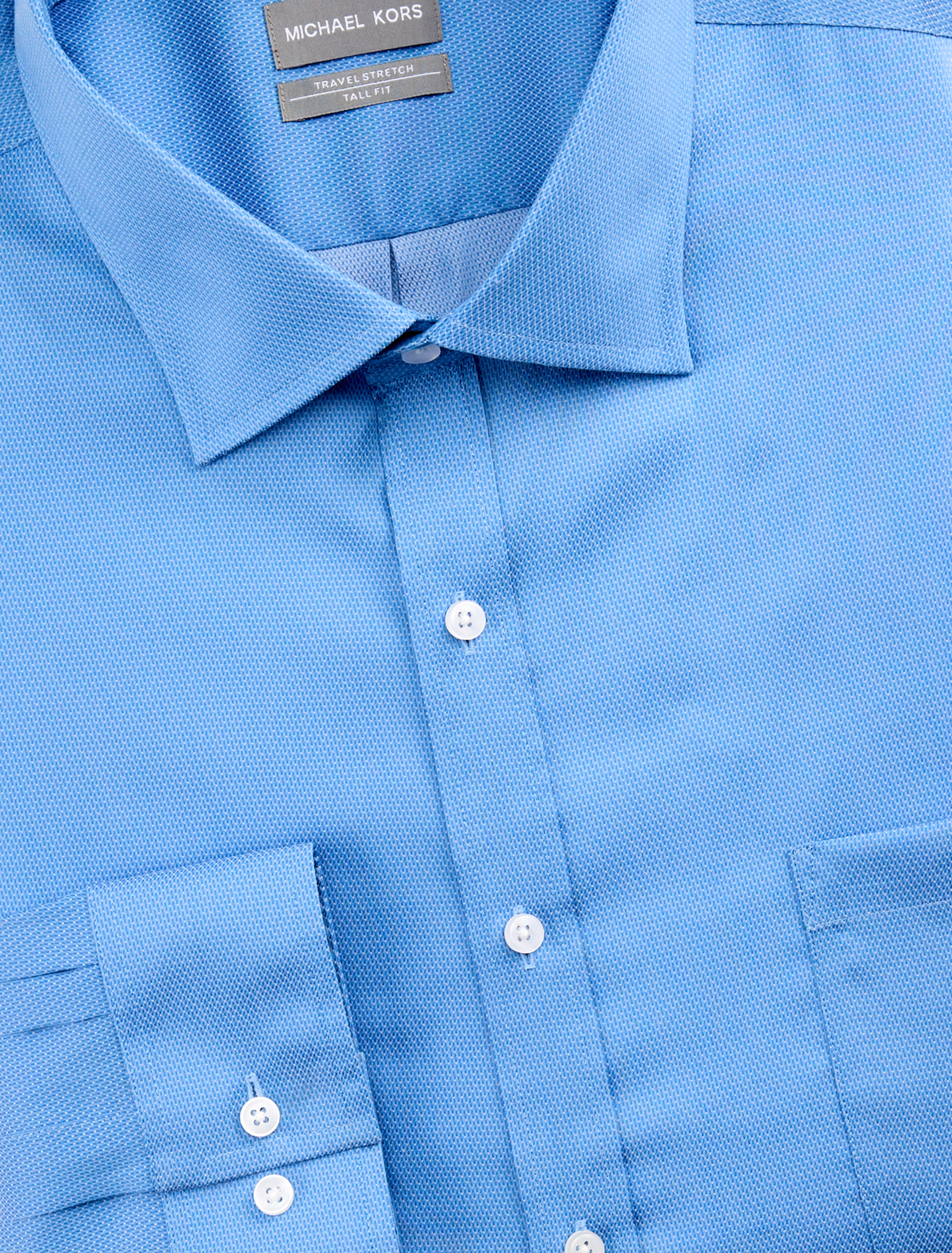 Micro Patterned Performance Dress Shirt