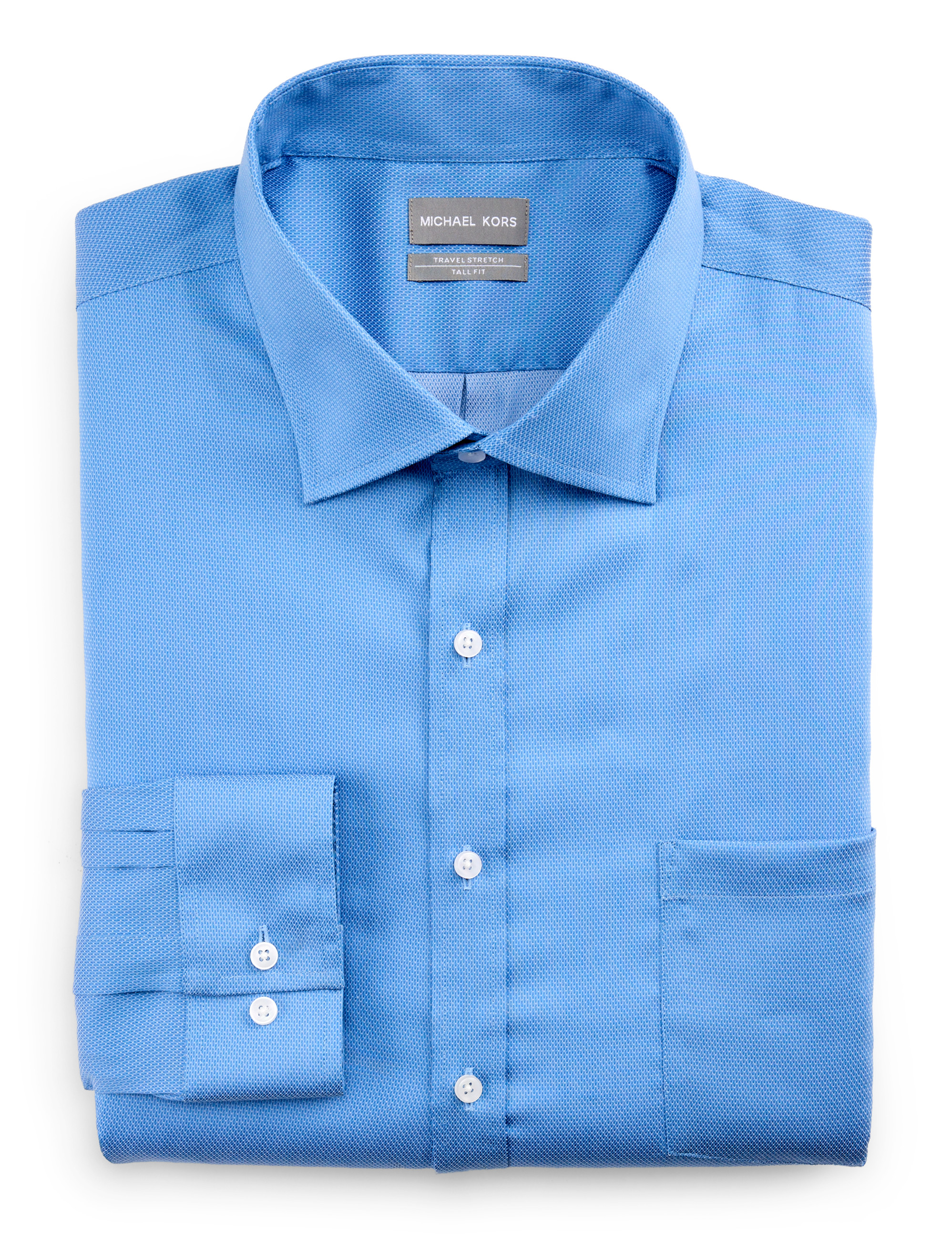 Micro Patterned Performance Dress Shirt