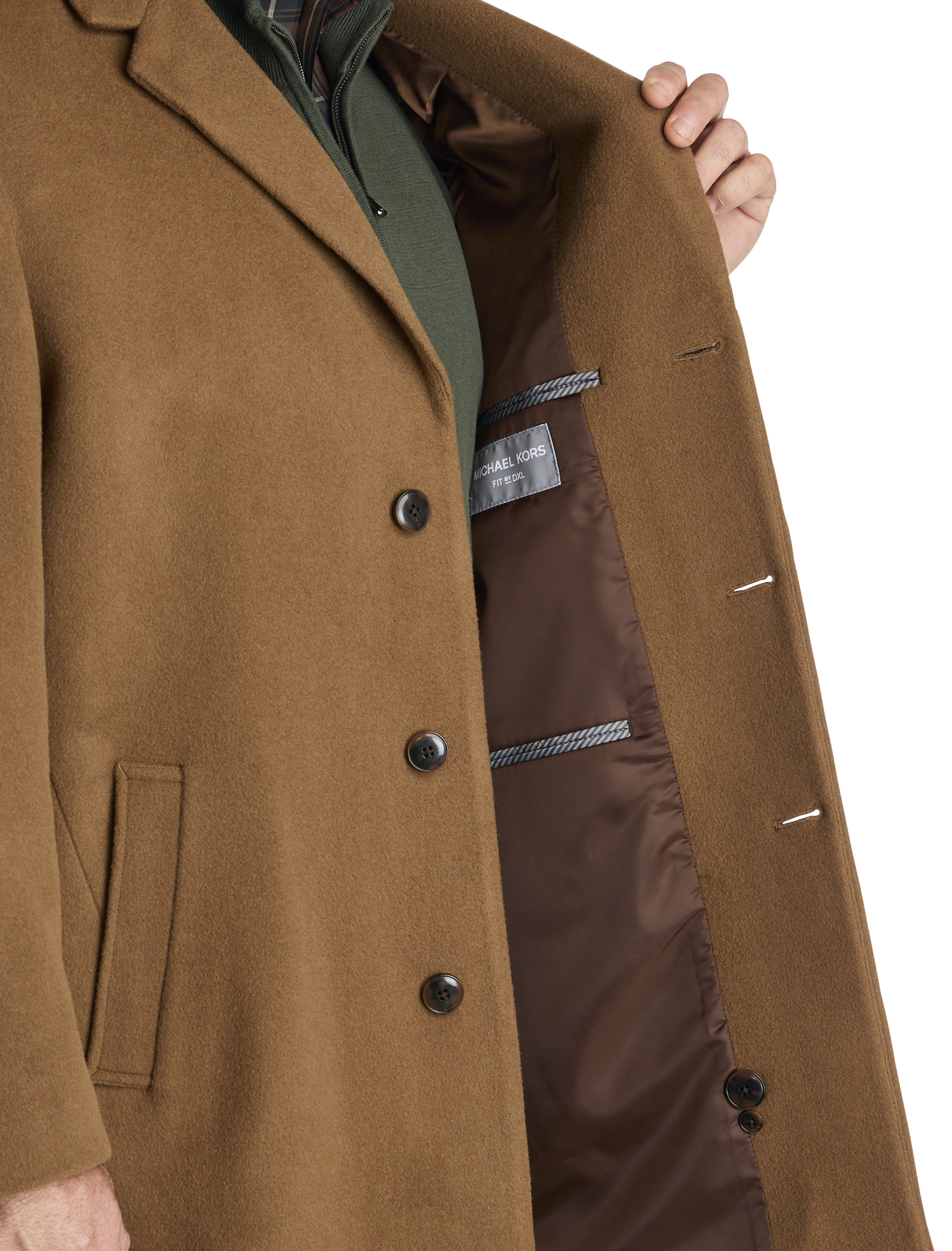 Wool-Cashmere Blend Overcoat