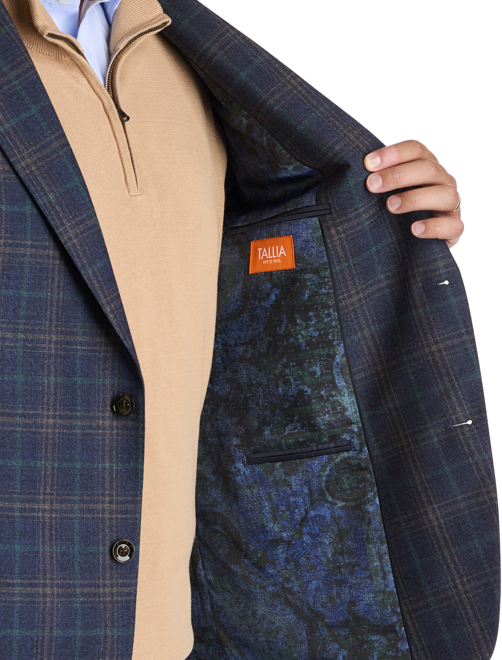 Multi Plaid Sport Coat