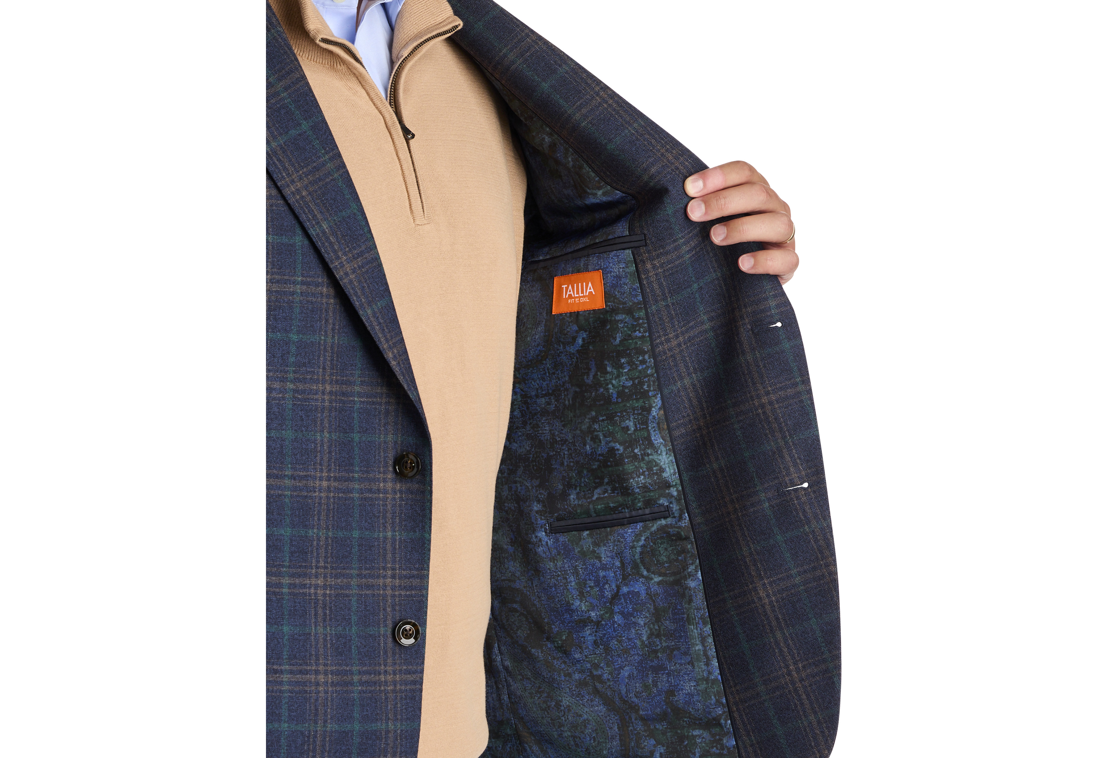 Multi Plaid Sport Coat