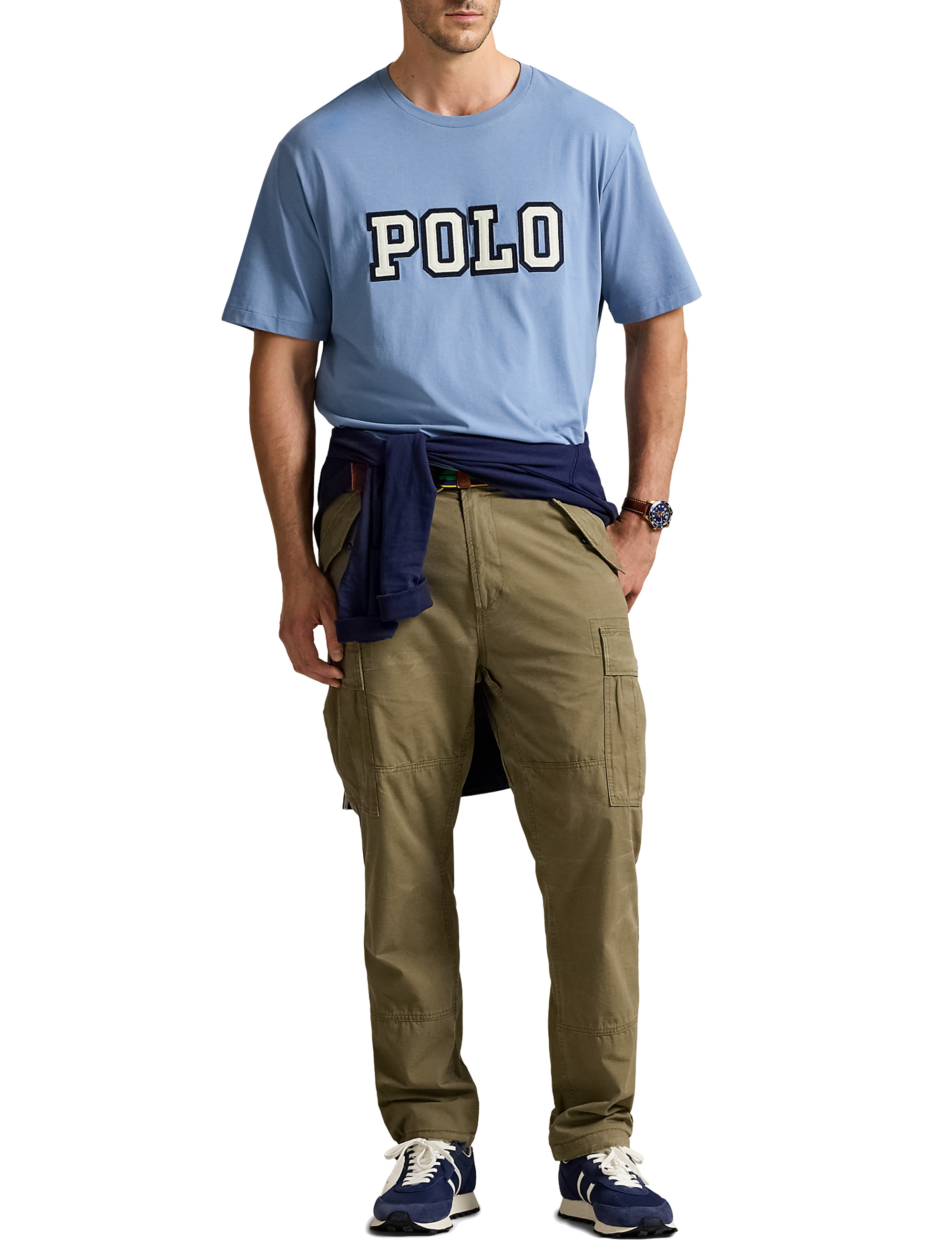 Big + Tall | Polo Ralph Lauren Logo Jersey T-Shirt | DXL