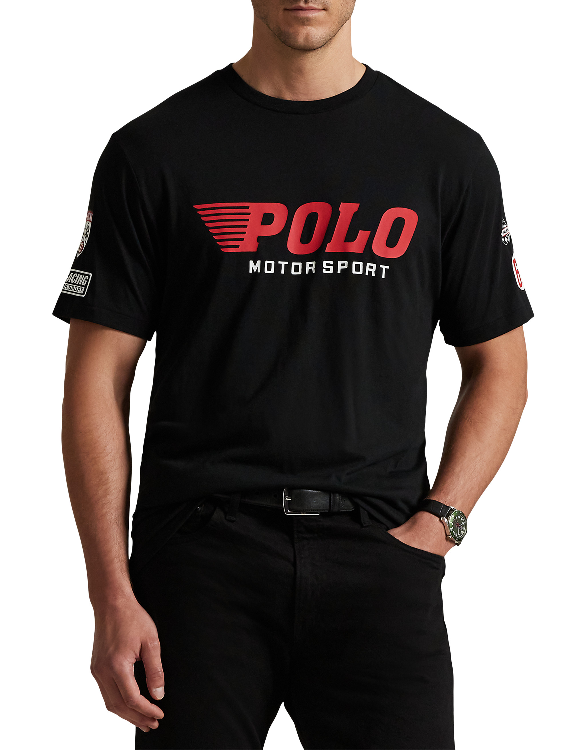 Big + Tall | Polo Ralph Lauren Motorsport Graphic T-Shirt | DXL