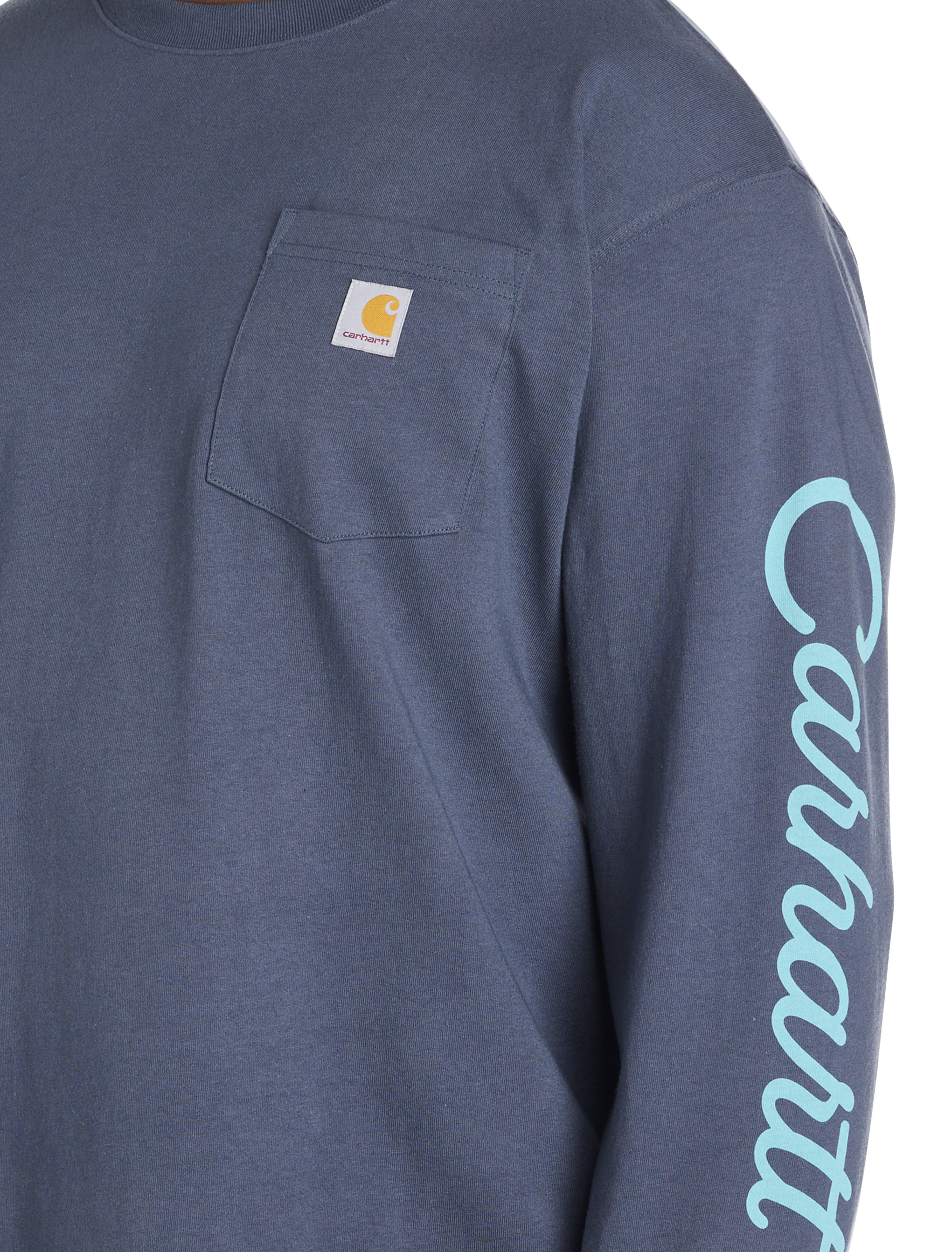 Big + Tall | Carhartt Long-Sleeve Dog Graphic Pocket T-Shirt | DXL