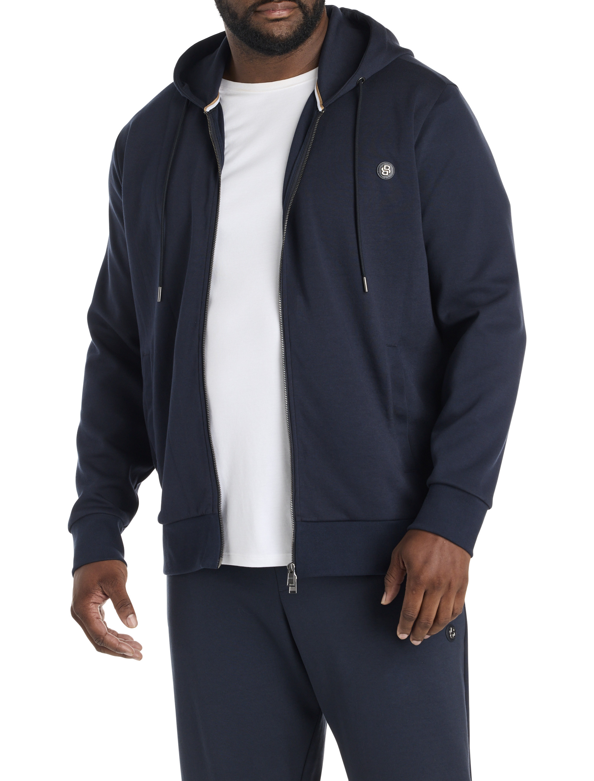 Big + Tall | Boss Front-Zip Hooded Jacket | DXL