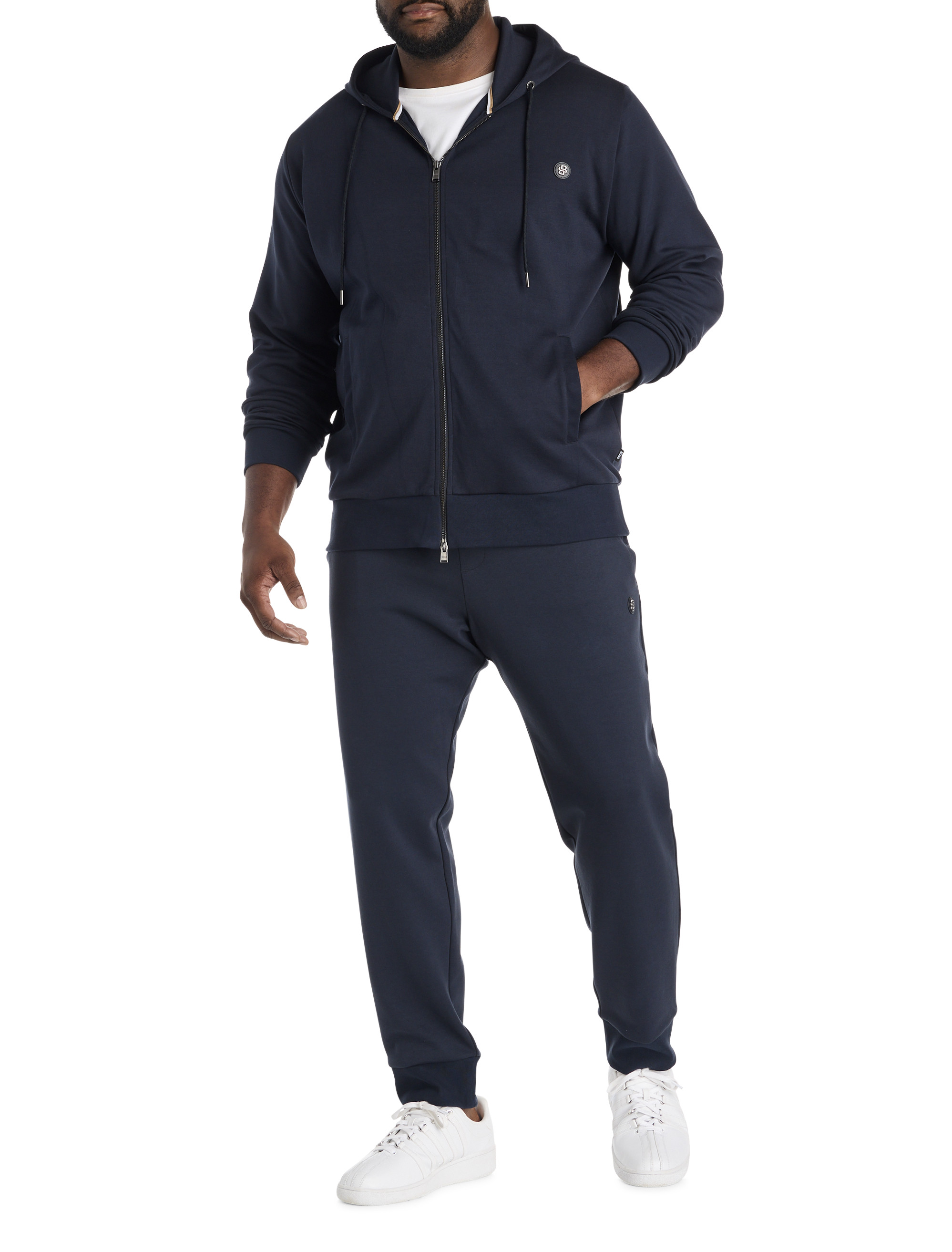 Big + Tall | Boss Front-Zip Hooded Jacket | DXL
