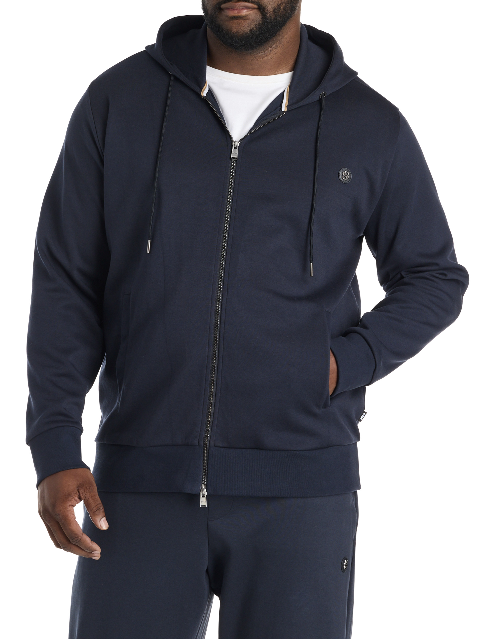 Big + Tall | Boss Front-Zip Hooded Jacket | DXL