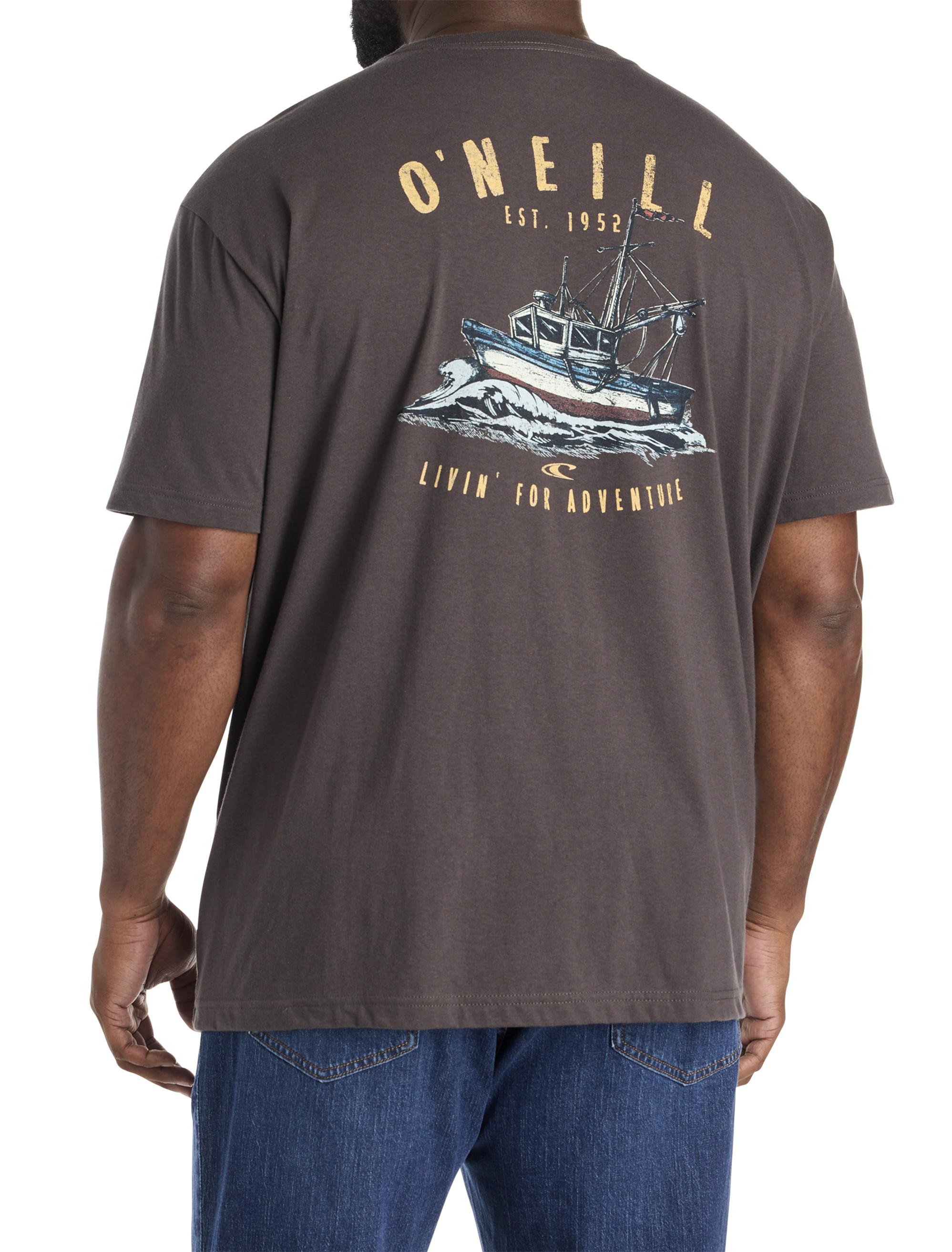 Sweat O’Neill Homme Rouge Foncé, Taille XL – Style Longboard Et Surf