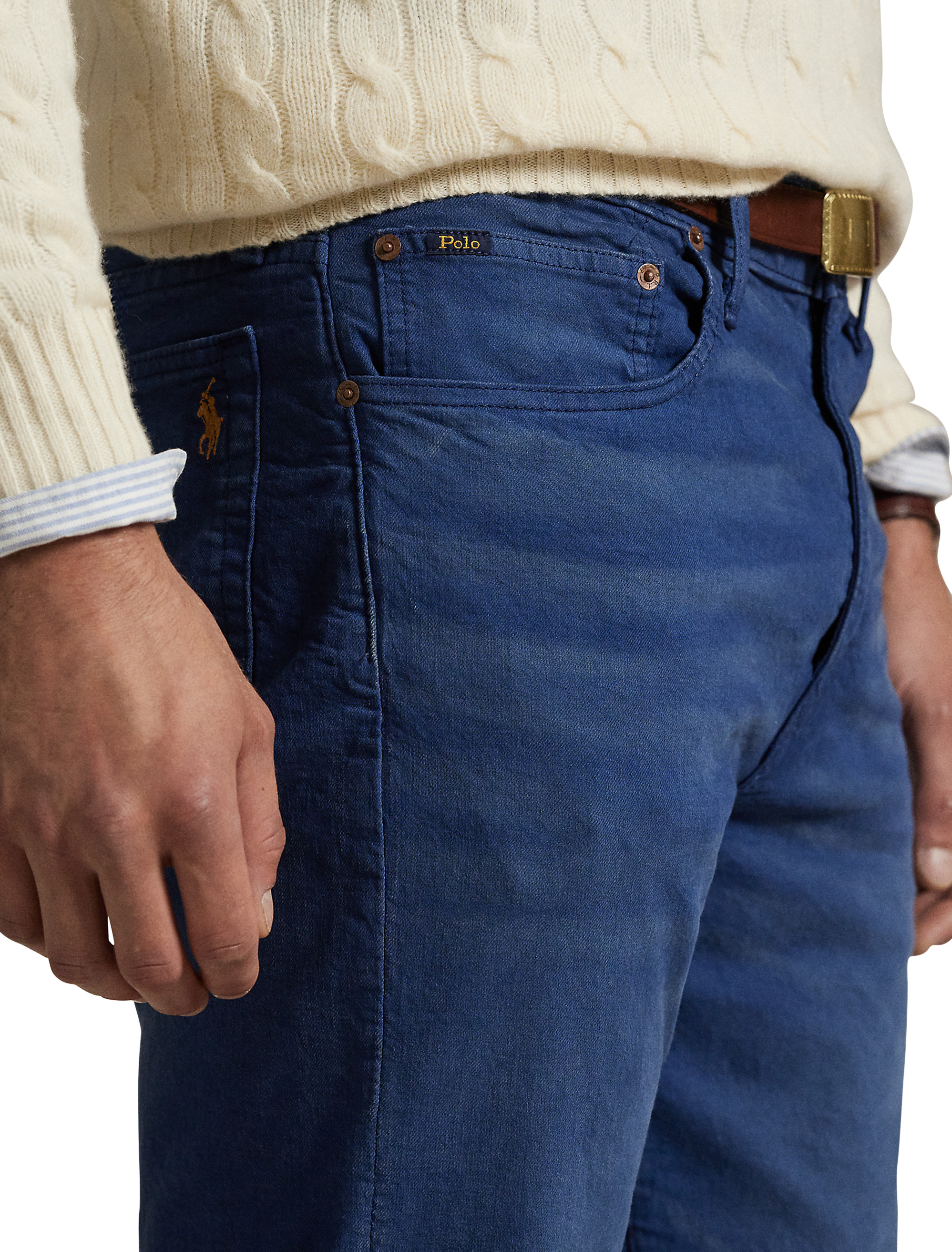 Varick Slim-Fit Straight-Leg Stretch Jeans