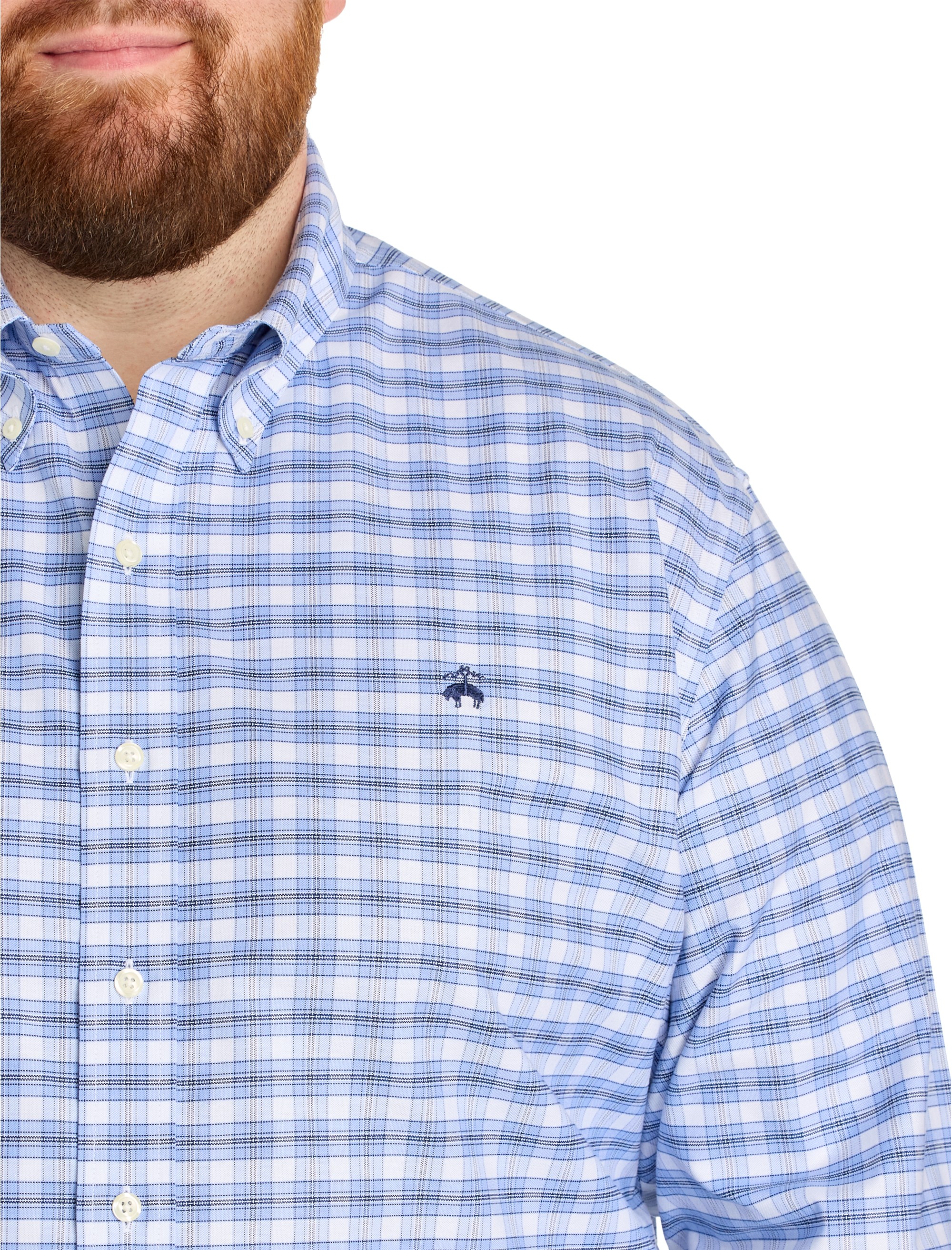 Non-Iron Check Sport Shirt - thumbnail 3