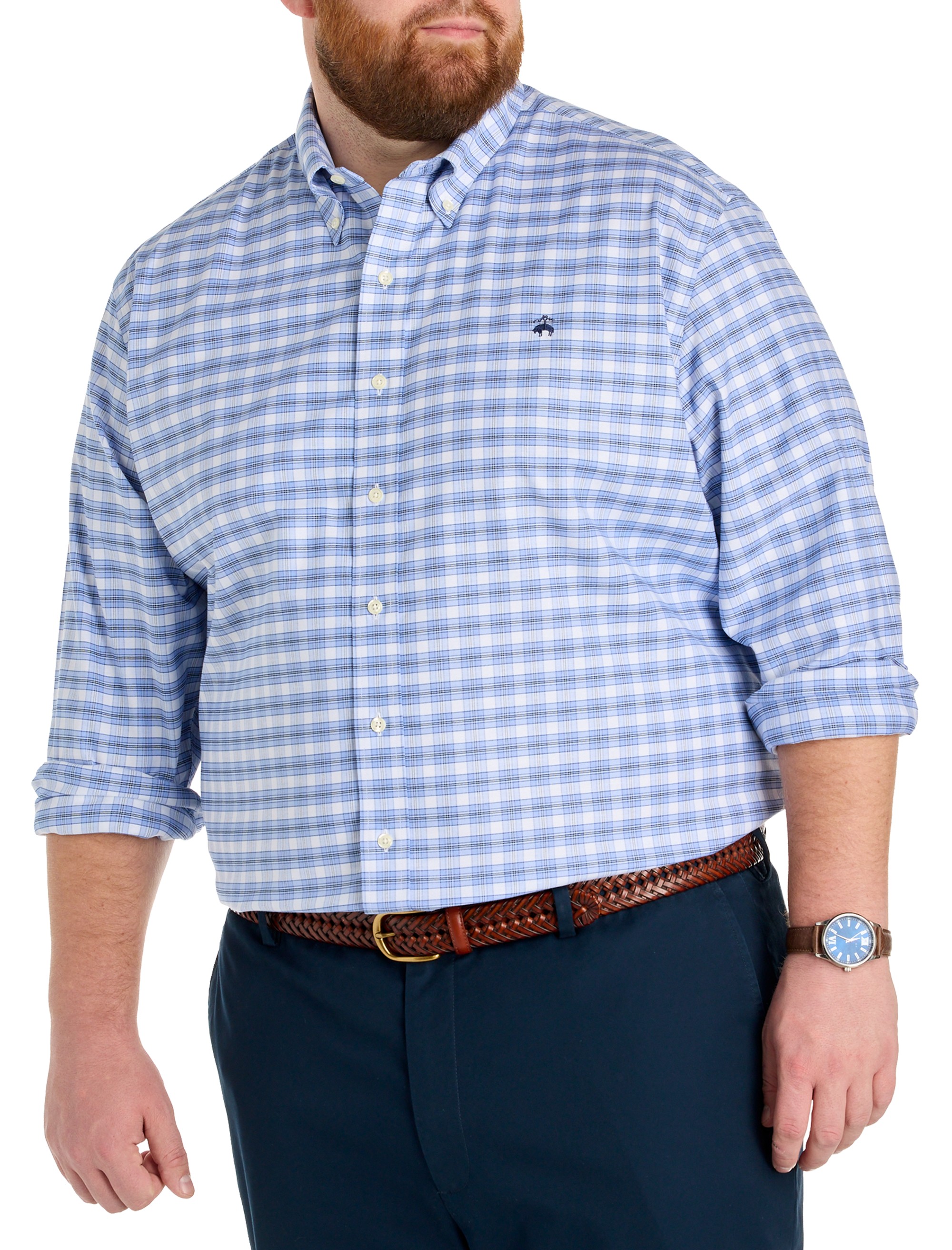 Non-Iron Check Sport Shirt