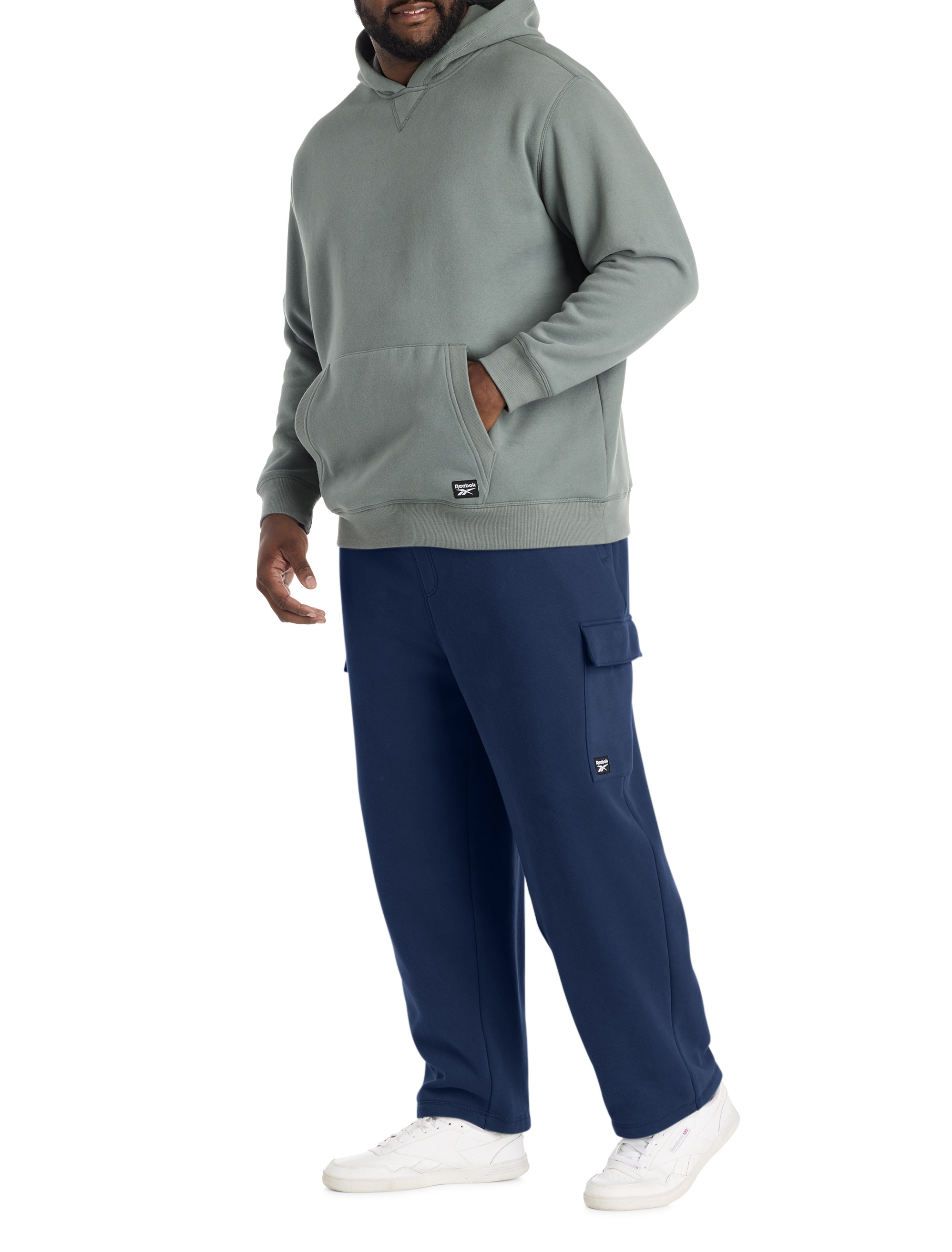 Big + Tall | Reebok Performance Supersoft Cargo Sweatpants | DXL