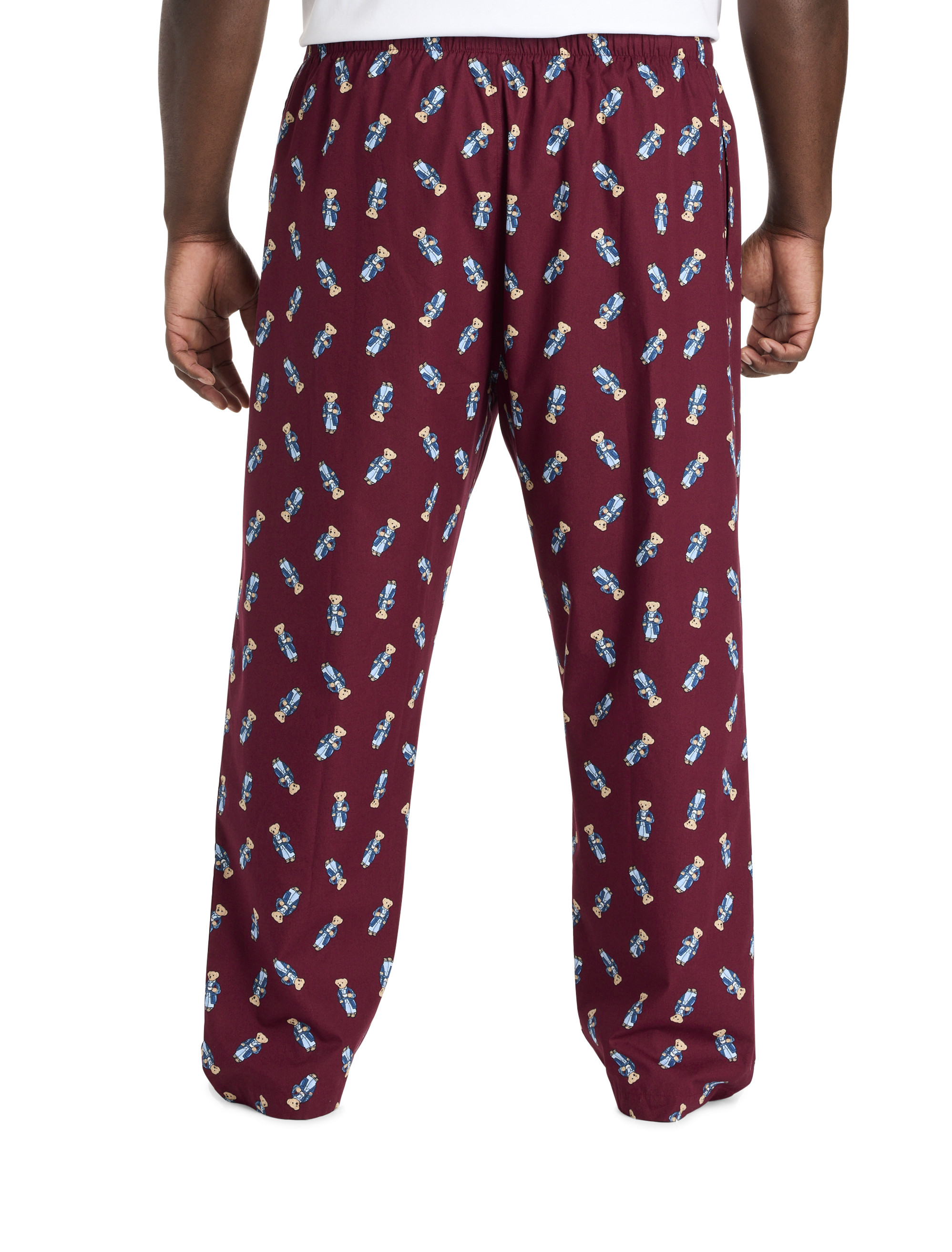 Polo Bear Print Pajama Pants