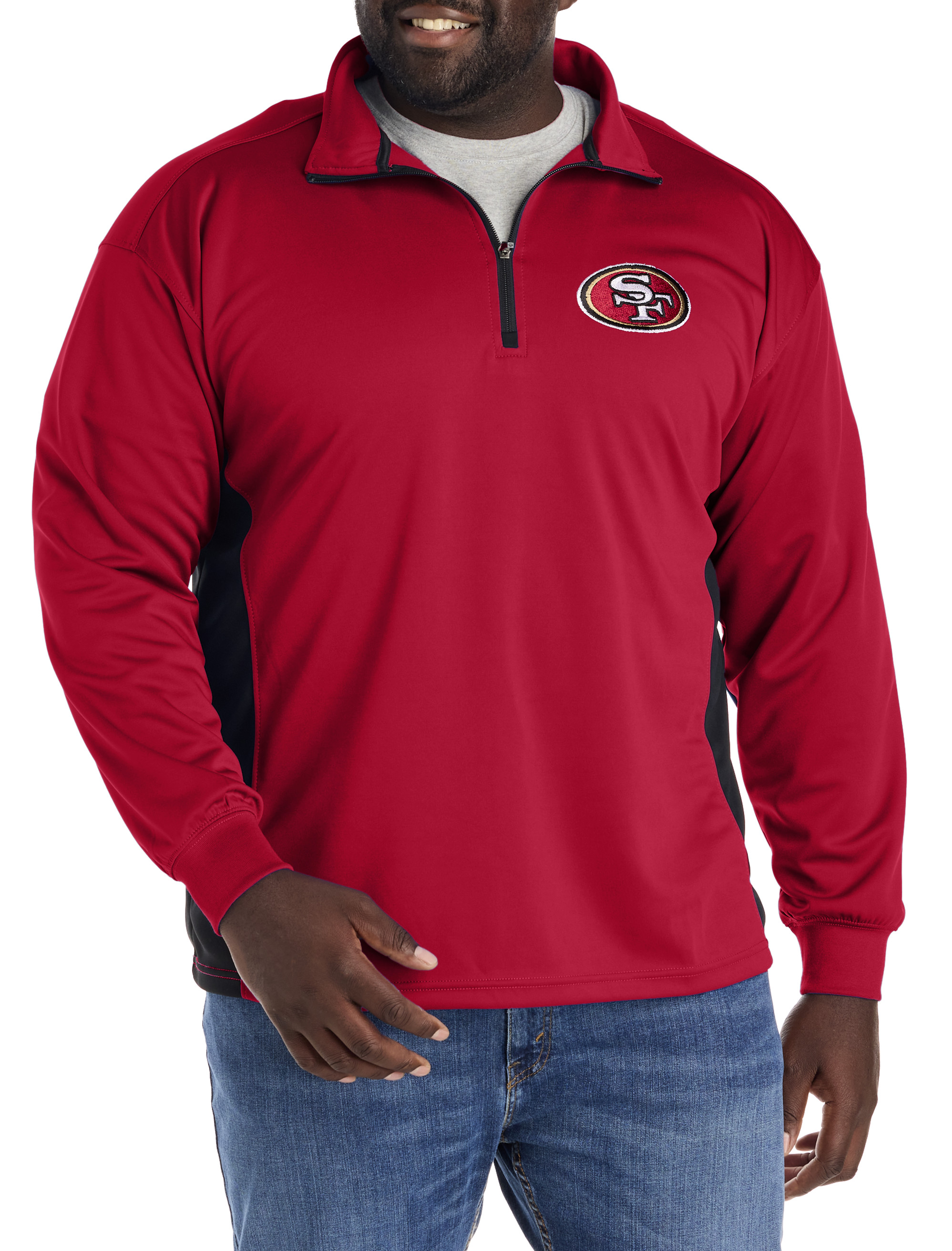 Big + Tall | NFL 1/4-Zip Pullover | DXL