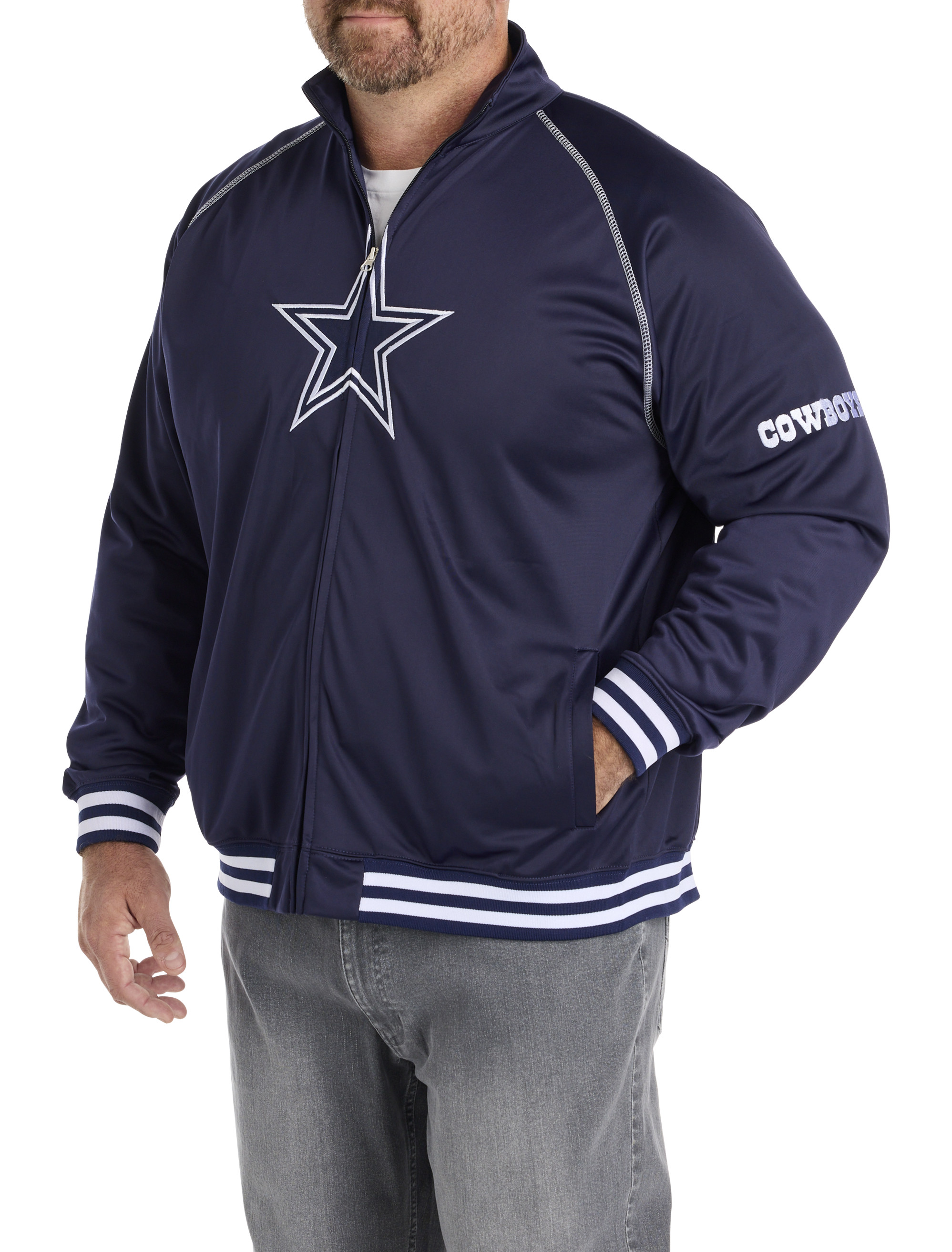 Big + Tall | NFL Zip-Front Track Jacket | DXL